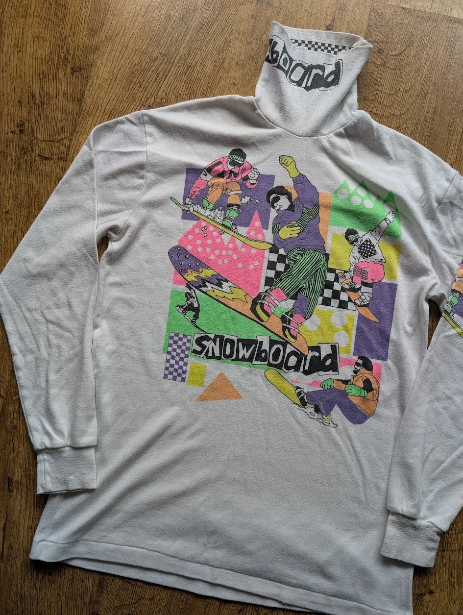 Vintage 80's Kombi Snowboarding Shirt