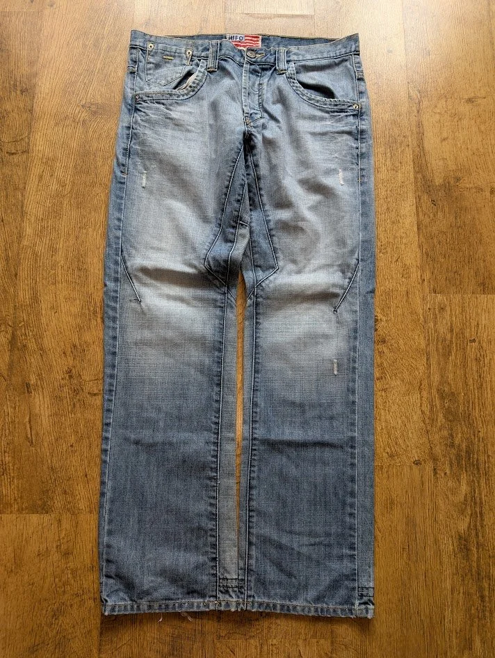 UFO Trompe L'Oeil Denim Jeans