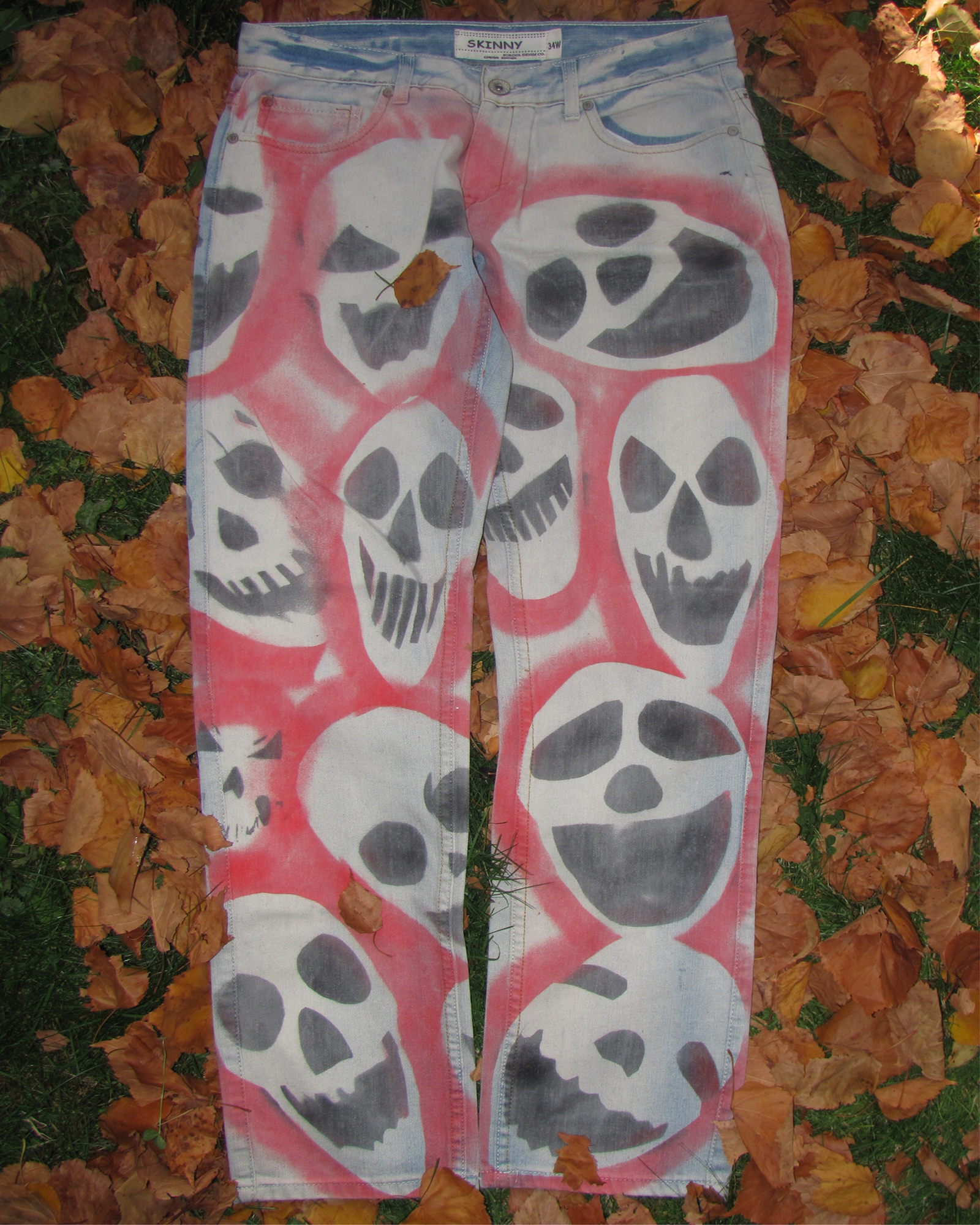 AOP Freak Denim Jeans