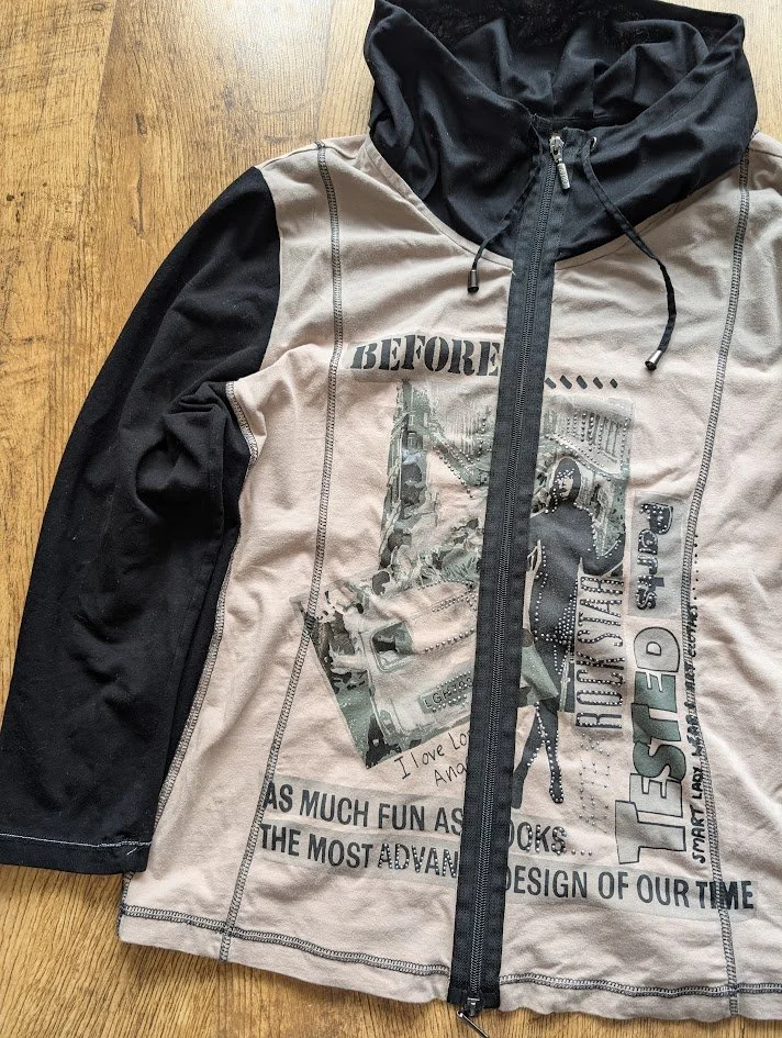 Orly Avant Garde Zip Up Shirt