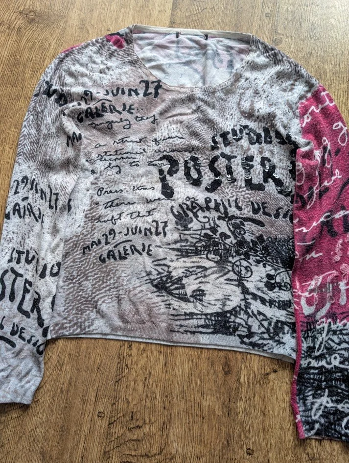 Studio Poster Sequin Long Sleeve