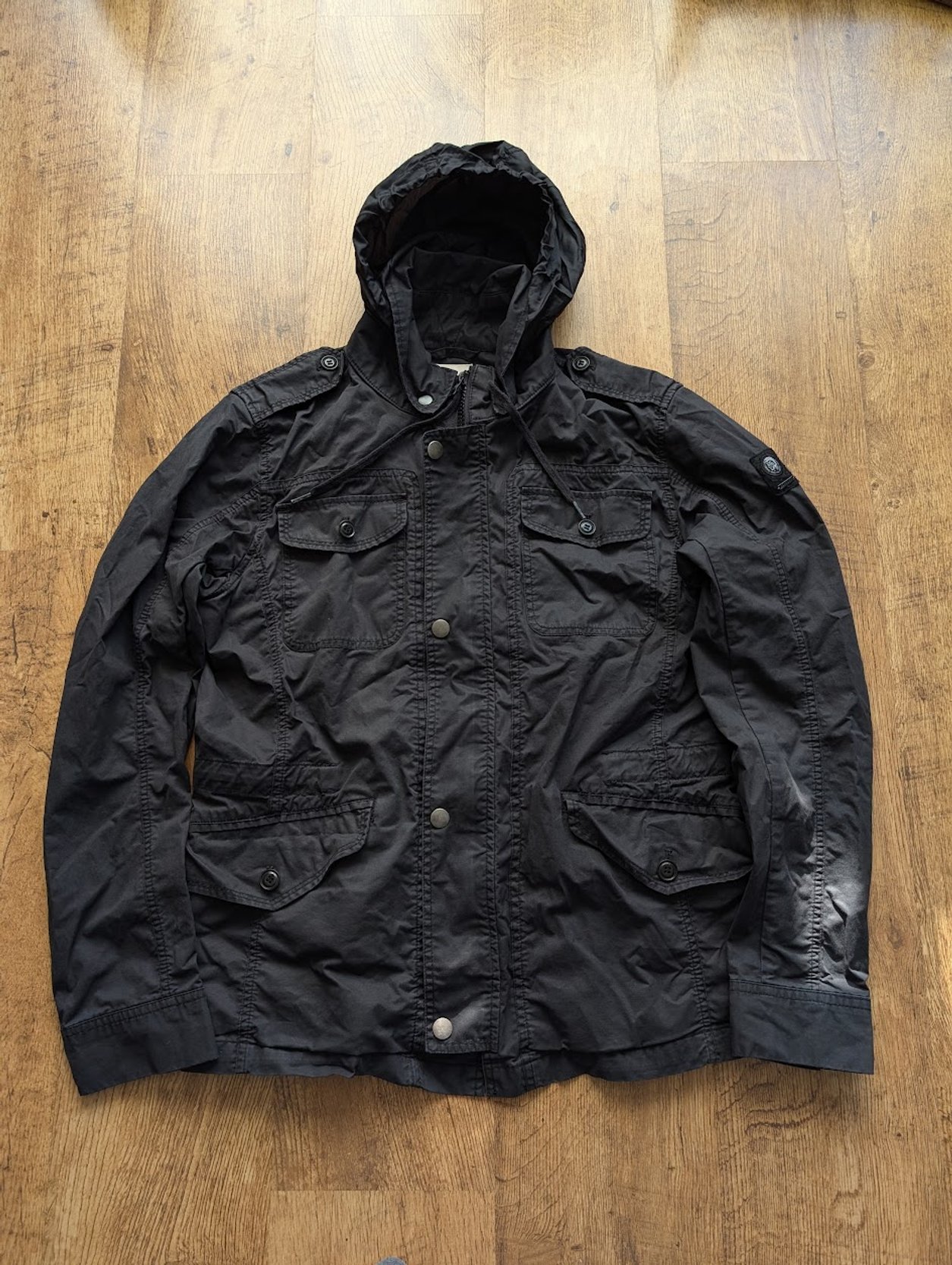 Diesel Black Cargo Jacket