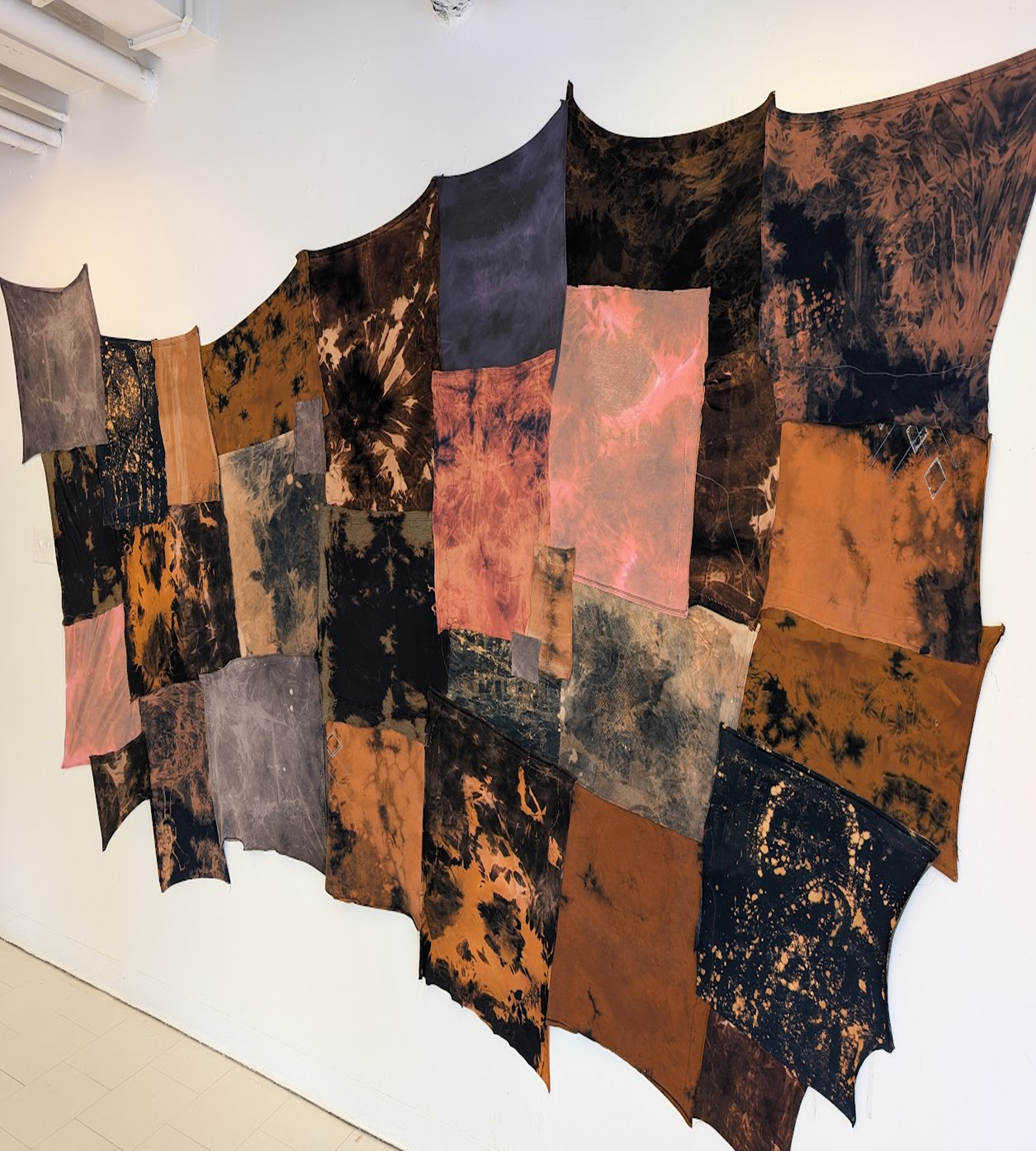 Hand Bleached Wall Tapestry