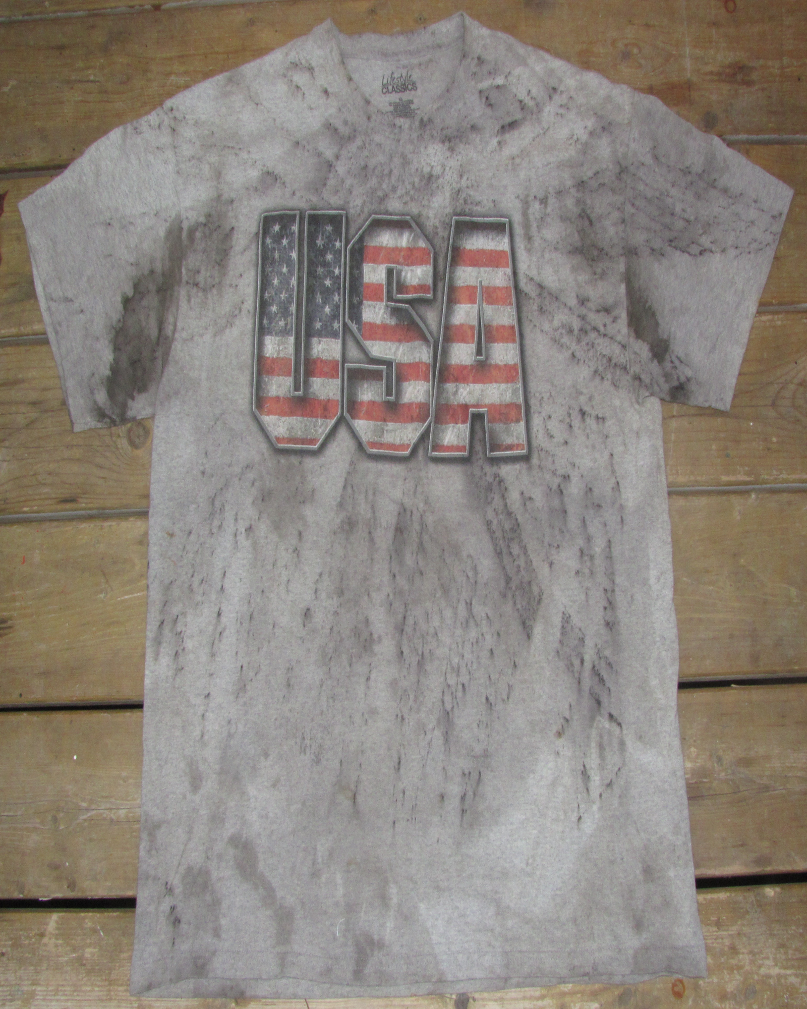 USA Rust Dyed Shirt