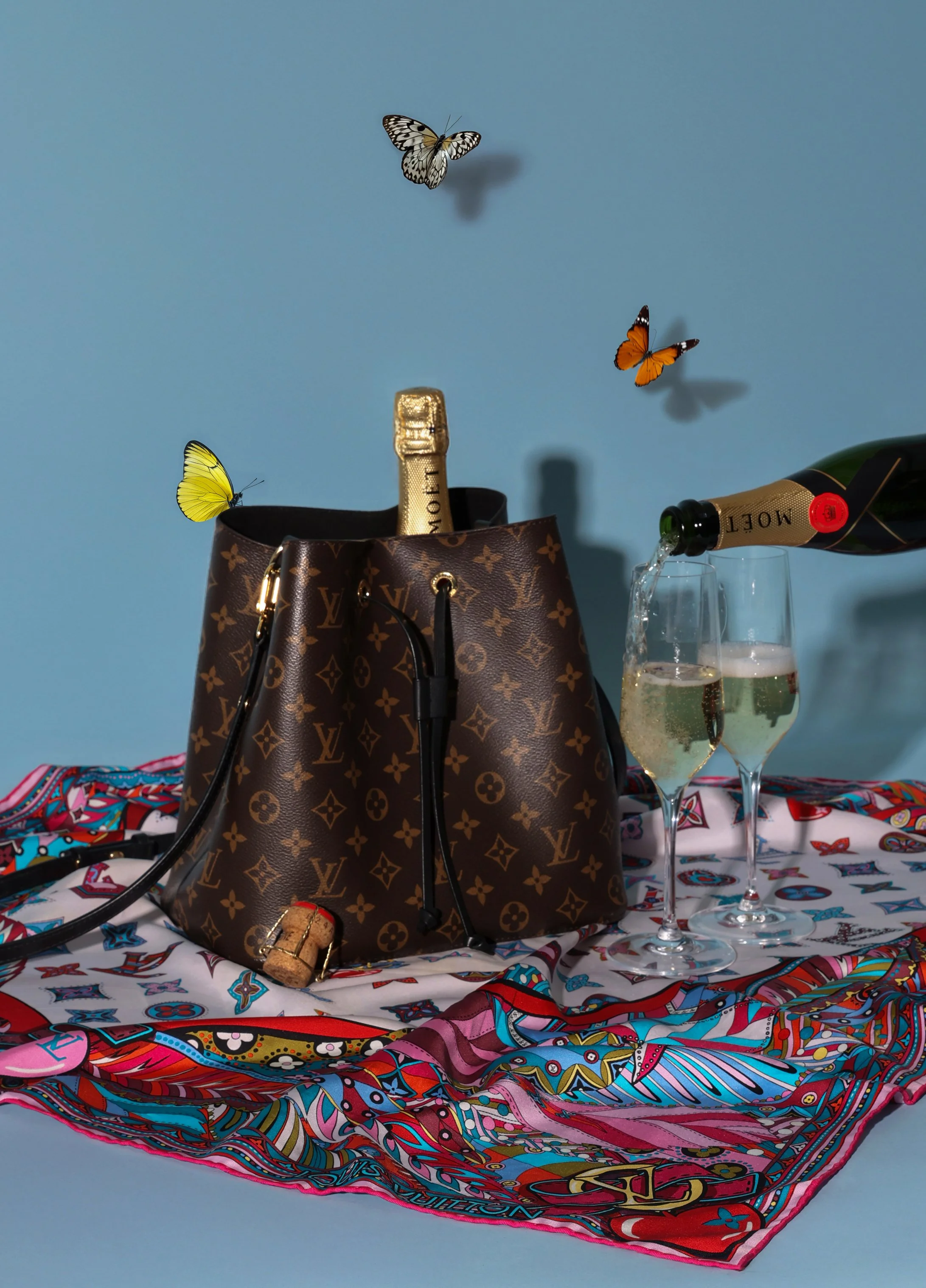 Cheers: Louis Vuitton Campaign