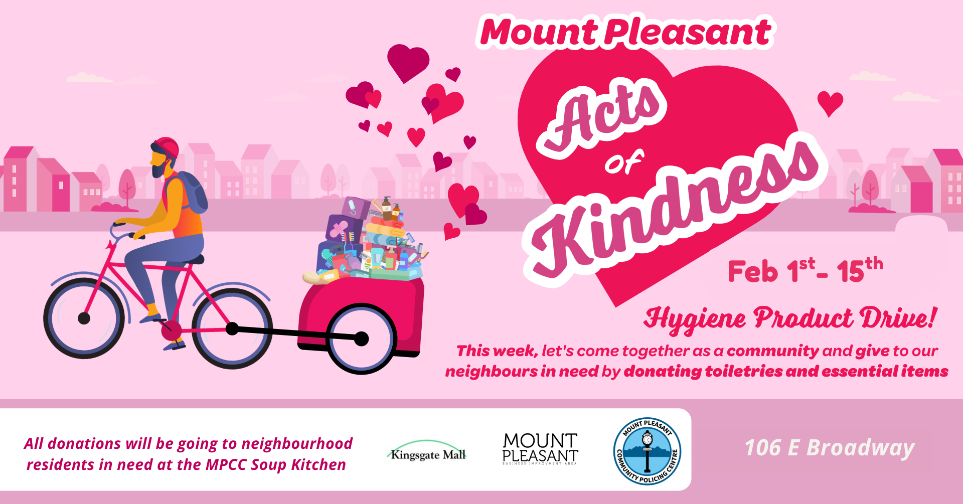 Upcoming: Acts of Kindness Hygiene Drive 