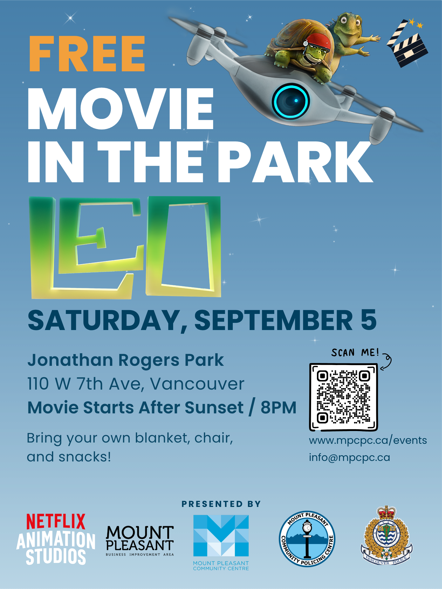 Free Movie in the Park: Leo