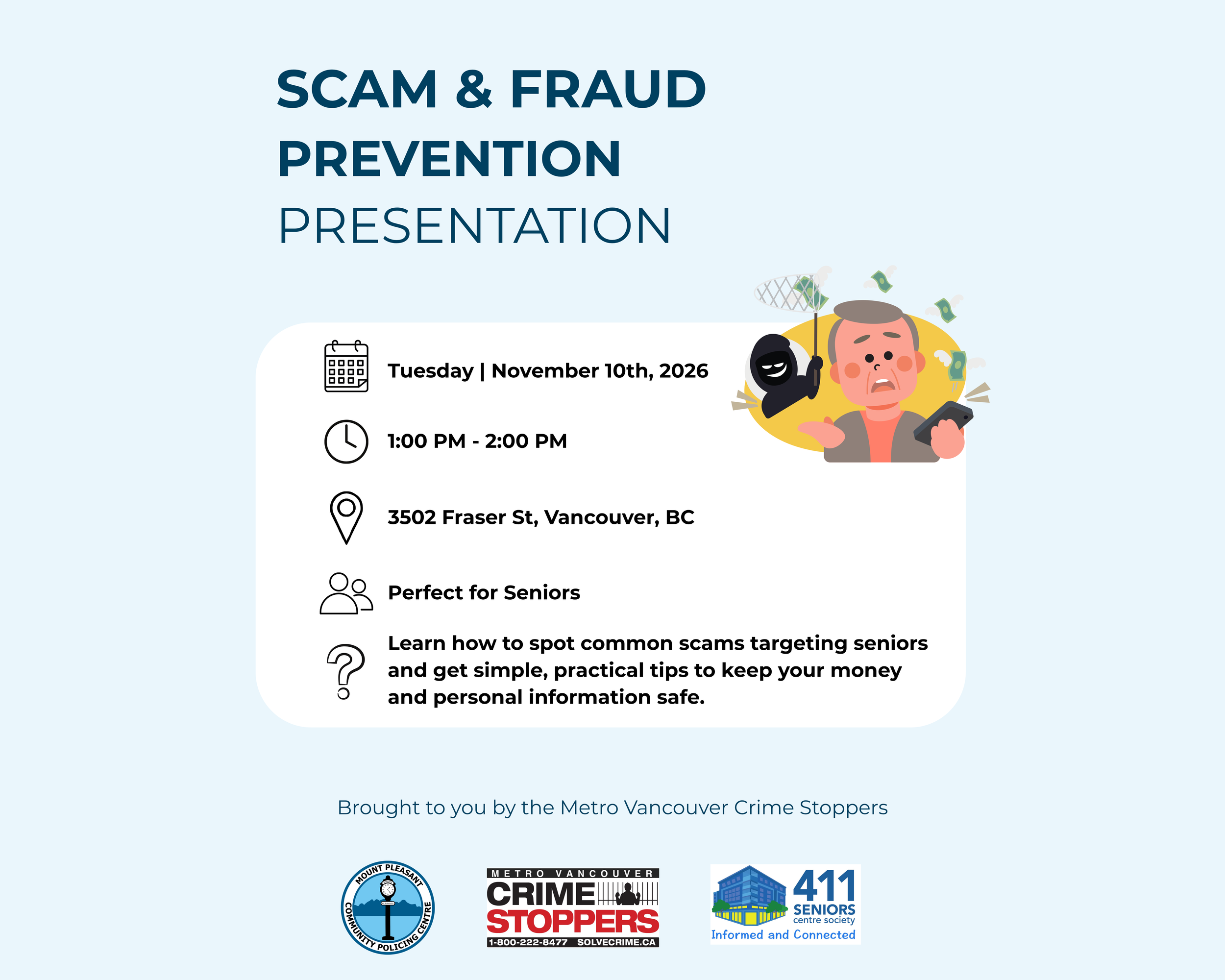 Scam & Fraud Prevention  Presentation