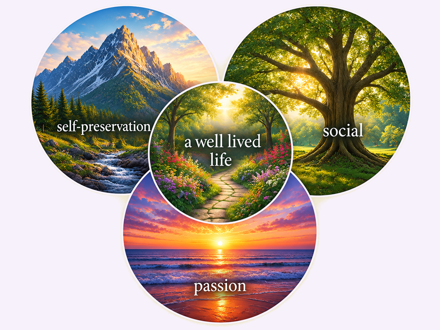 Three Essential Forces in a Well-Lived Life