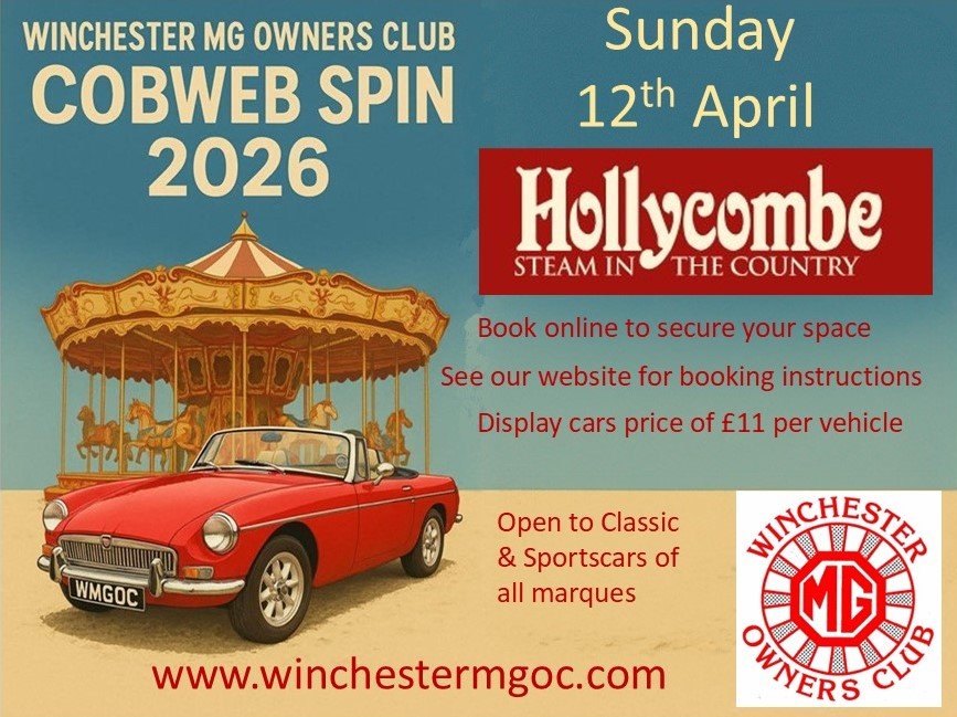WMGOC Cobweb Spin 2026 - Hollycombe Steam Fair