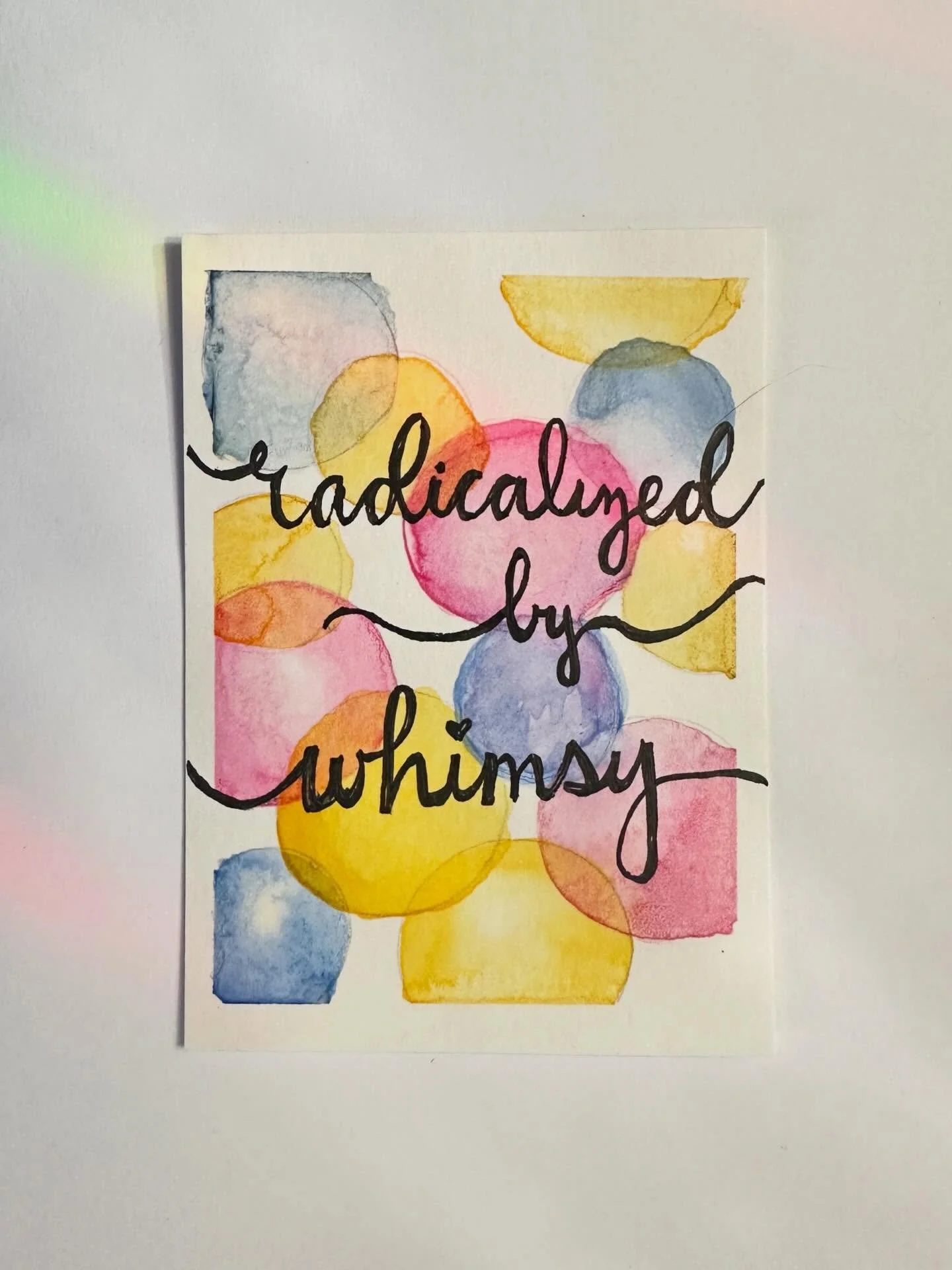 The opposite of war isn't peace, it is creation.