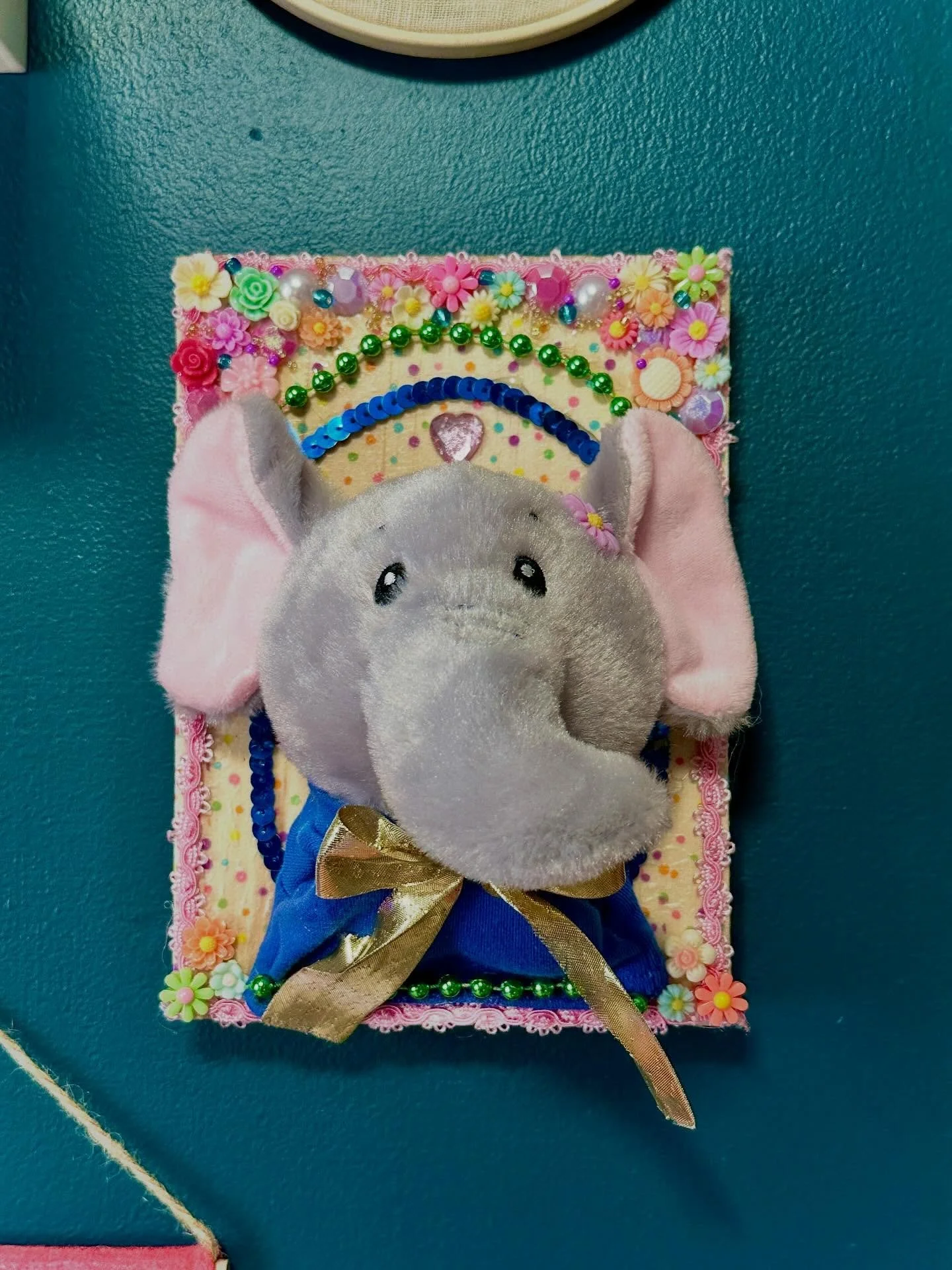 There's not a lot that can't be fixed (or dissociated from) by making a stuffed animal head mount. 10/10 recommend.  Let your crafty flag fly my friend.