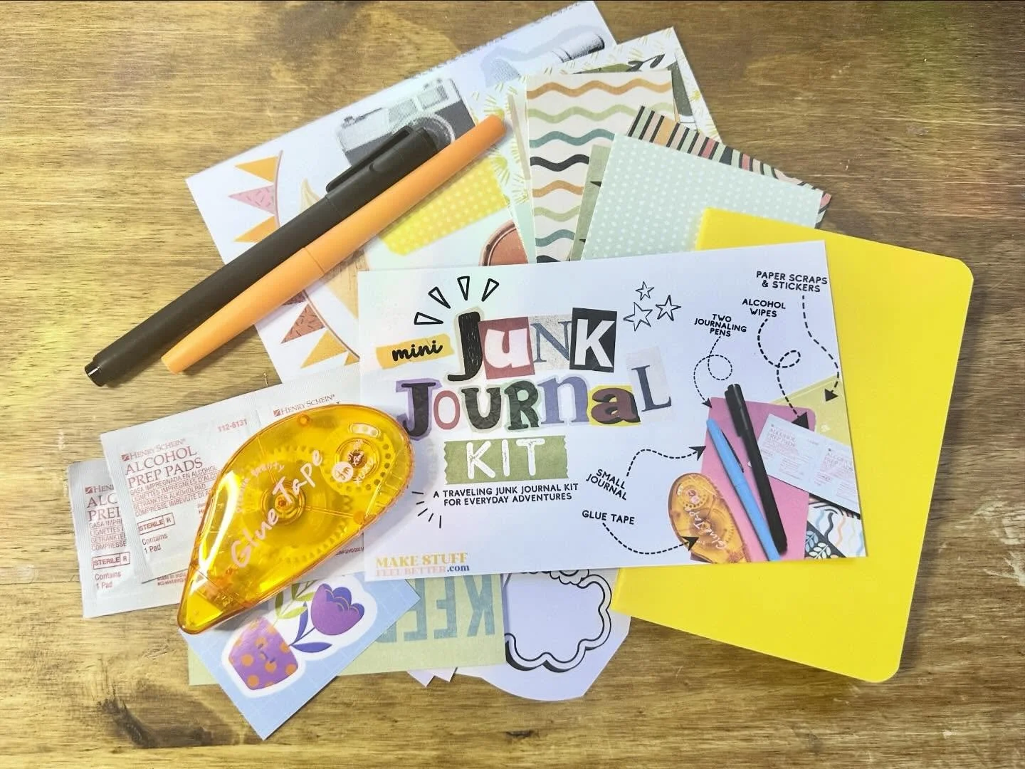 I believe creativity is one of the best antidotes to a chaotic world.

Not big, perfect creativity. Little bits of messy creativity.

The kind where you glue a receipt into a notebook. Write a sentence about a great sandwich. Save a ticket stub from 