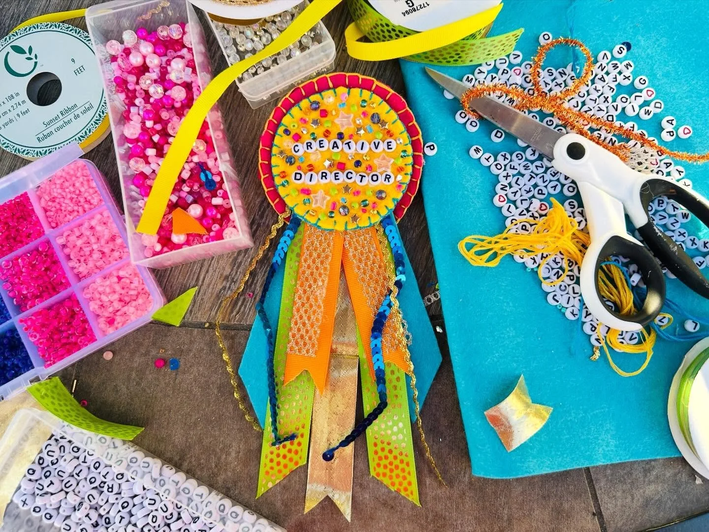 If we live in a simulation and we can create the life we want with our vibration and energy, then I can crown myself "Creative Director" of my life. 

Right?