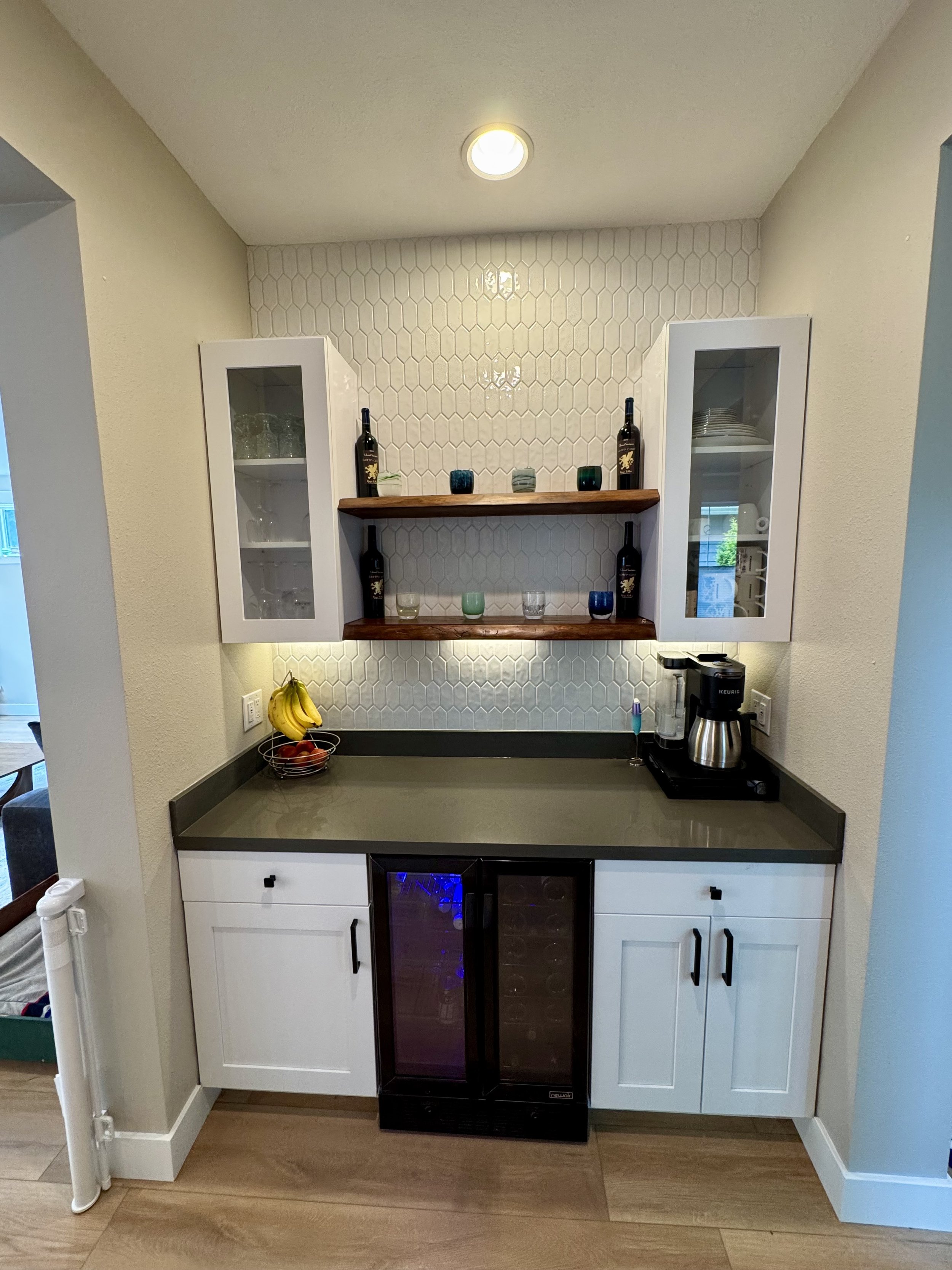 Closet to butlers pantry conversion