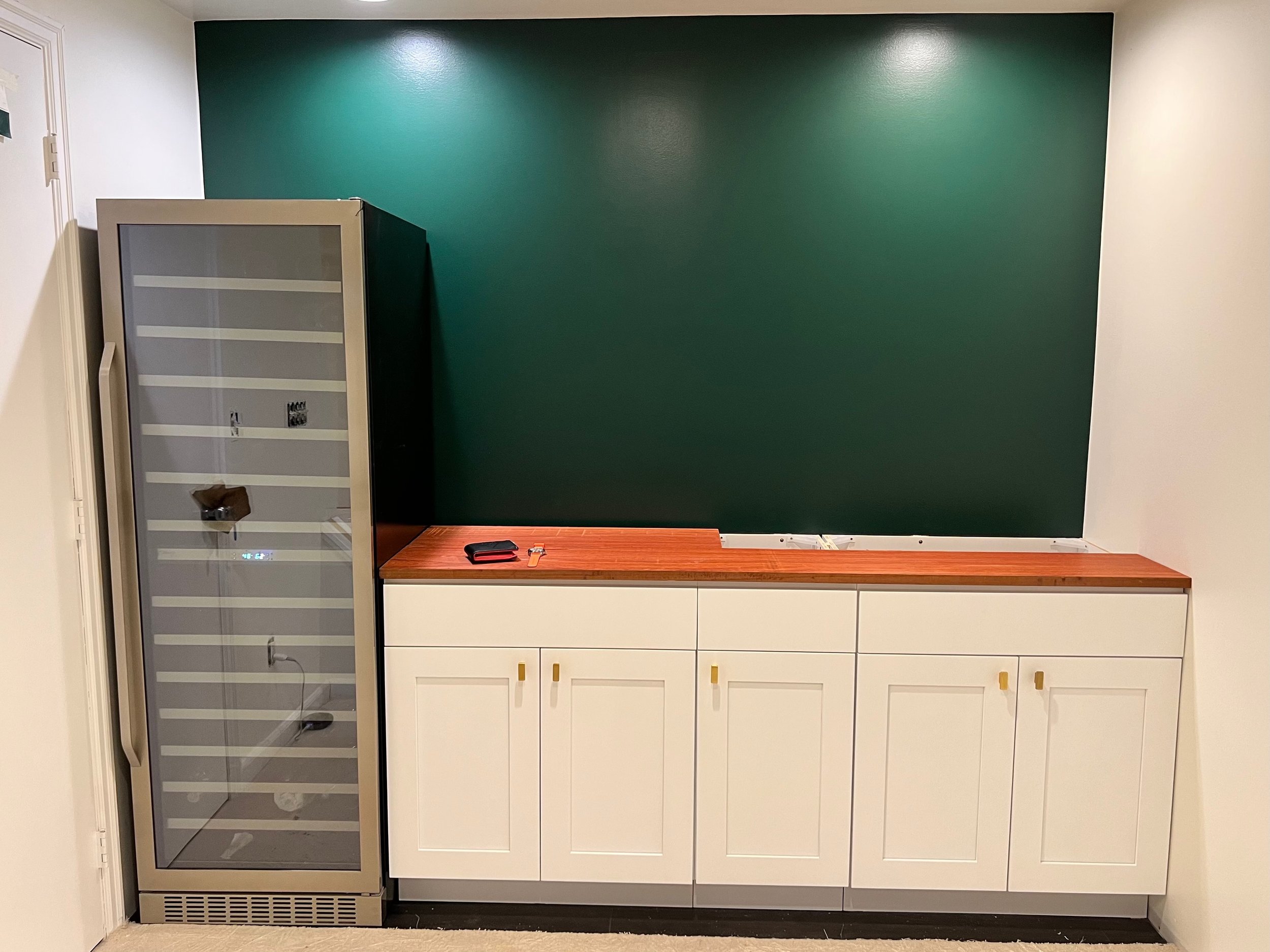 Wine Cooler and Cabinet