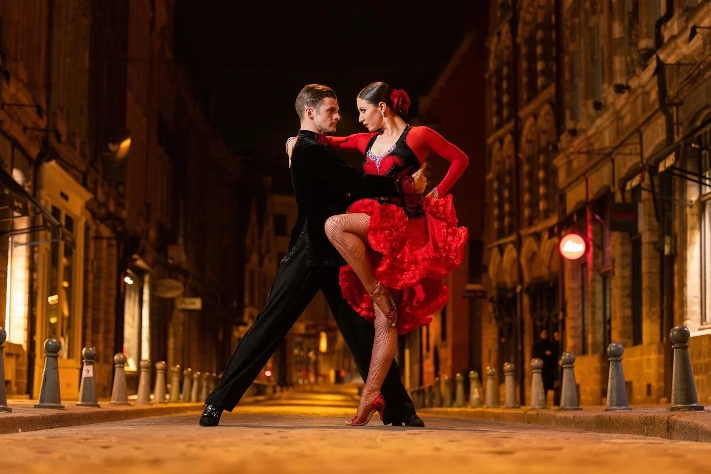 Lille, France BYU Ballroom tour to Europe 2022. BYU Ballroom concert Poster 2023. Sabrina Bezzant. BYU Ballroom Latin Medley