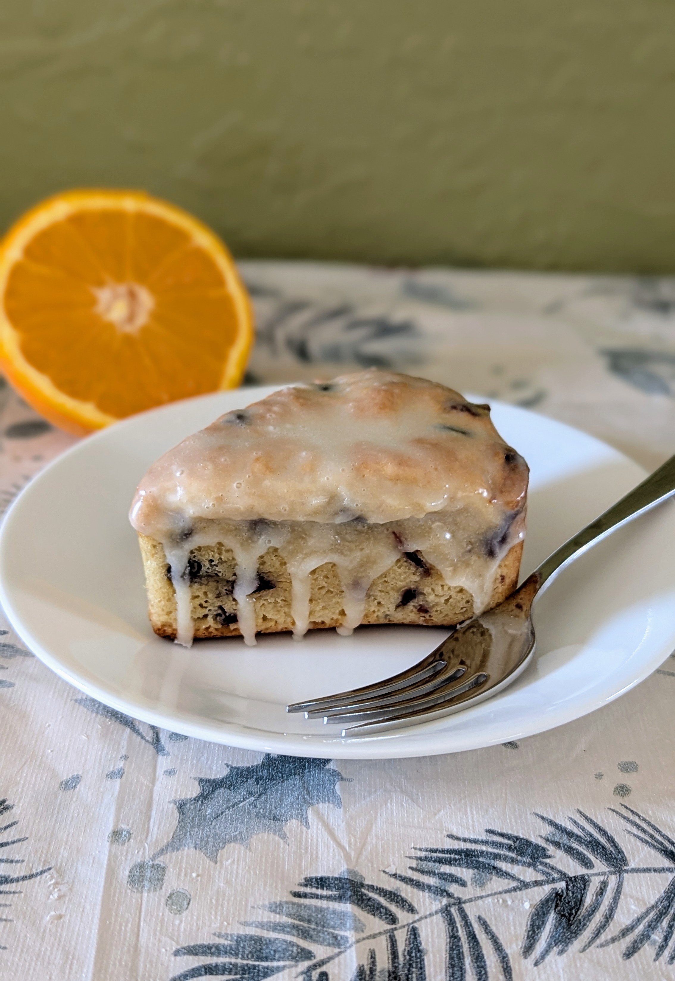 Orange-Glazed Cranberry Scones (4-pk)