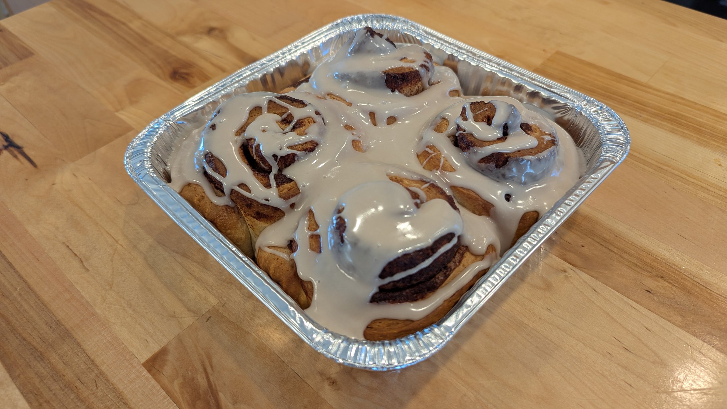 Homemade Cinnamon Rolls (4-pk)