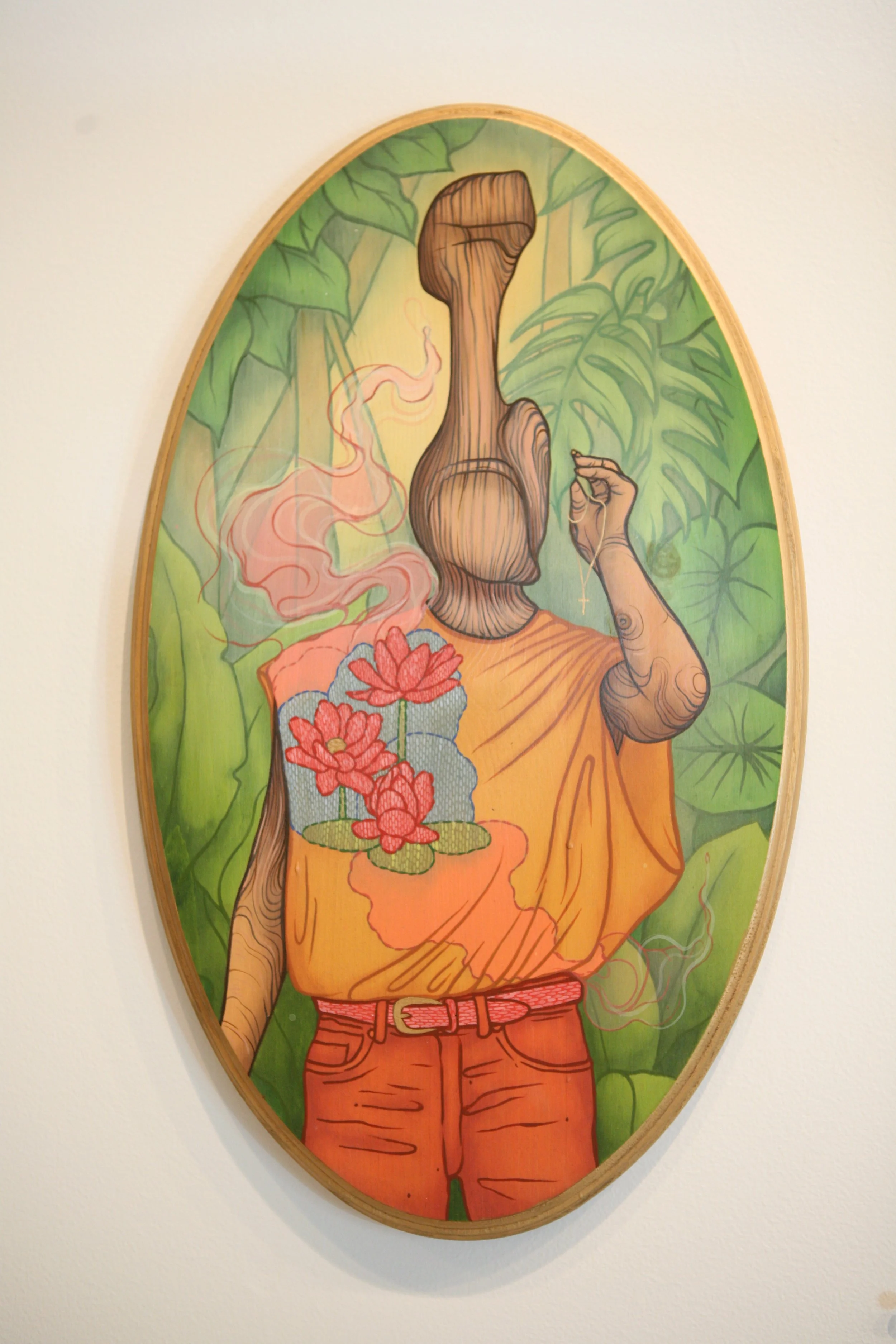Padre
Acrylic and oil on wood
