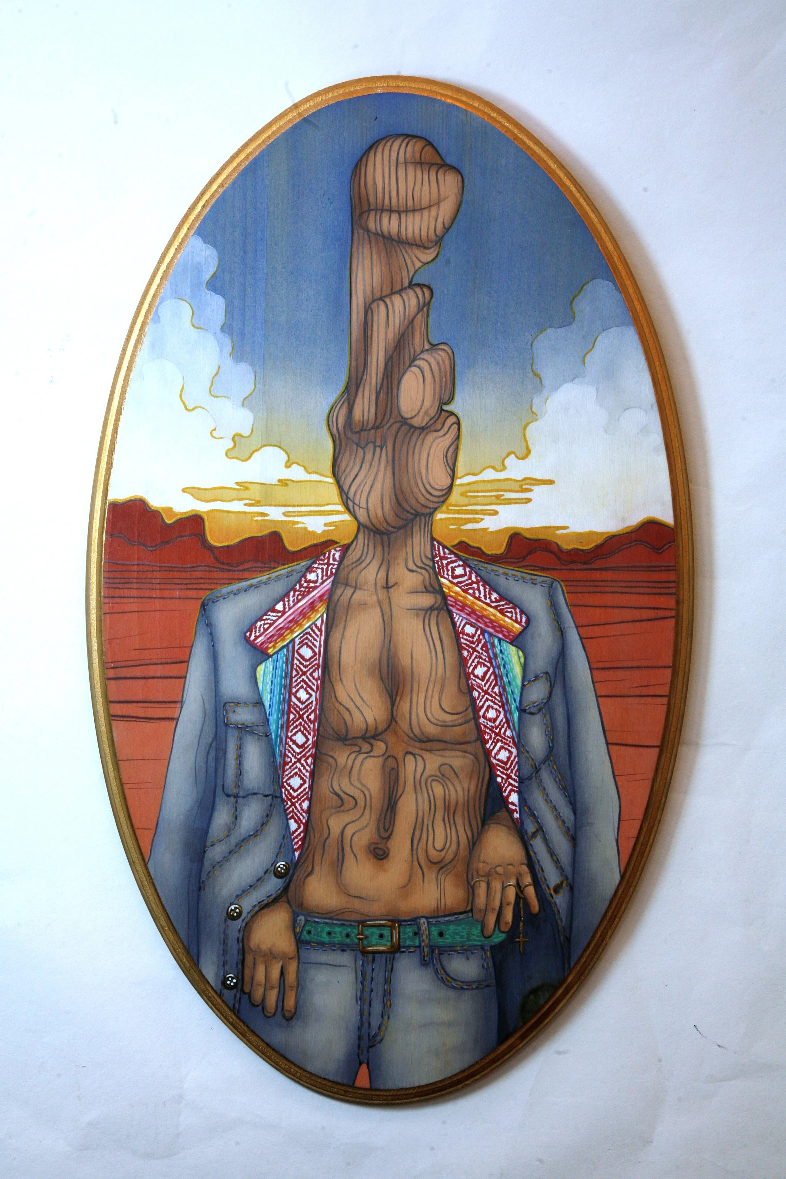 Sonny
Acrylic and oil on wood