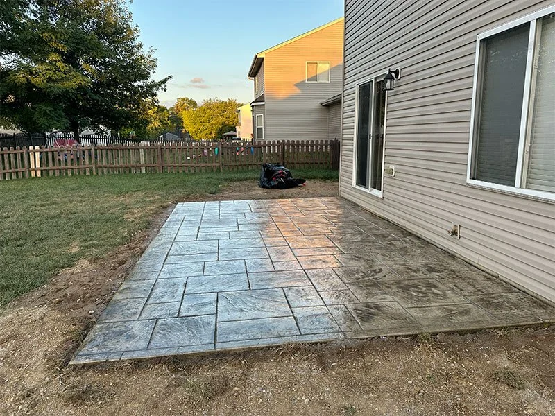 Concrete Patio Installation – What to Consider Before Choosing Brush Finish, Stamped, or Decorative Concrete