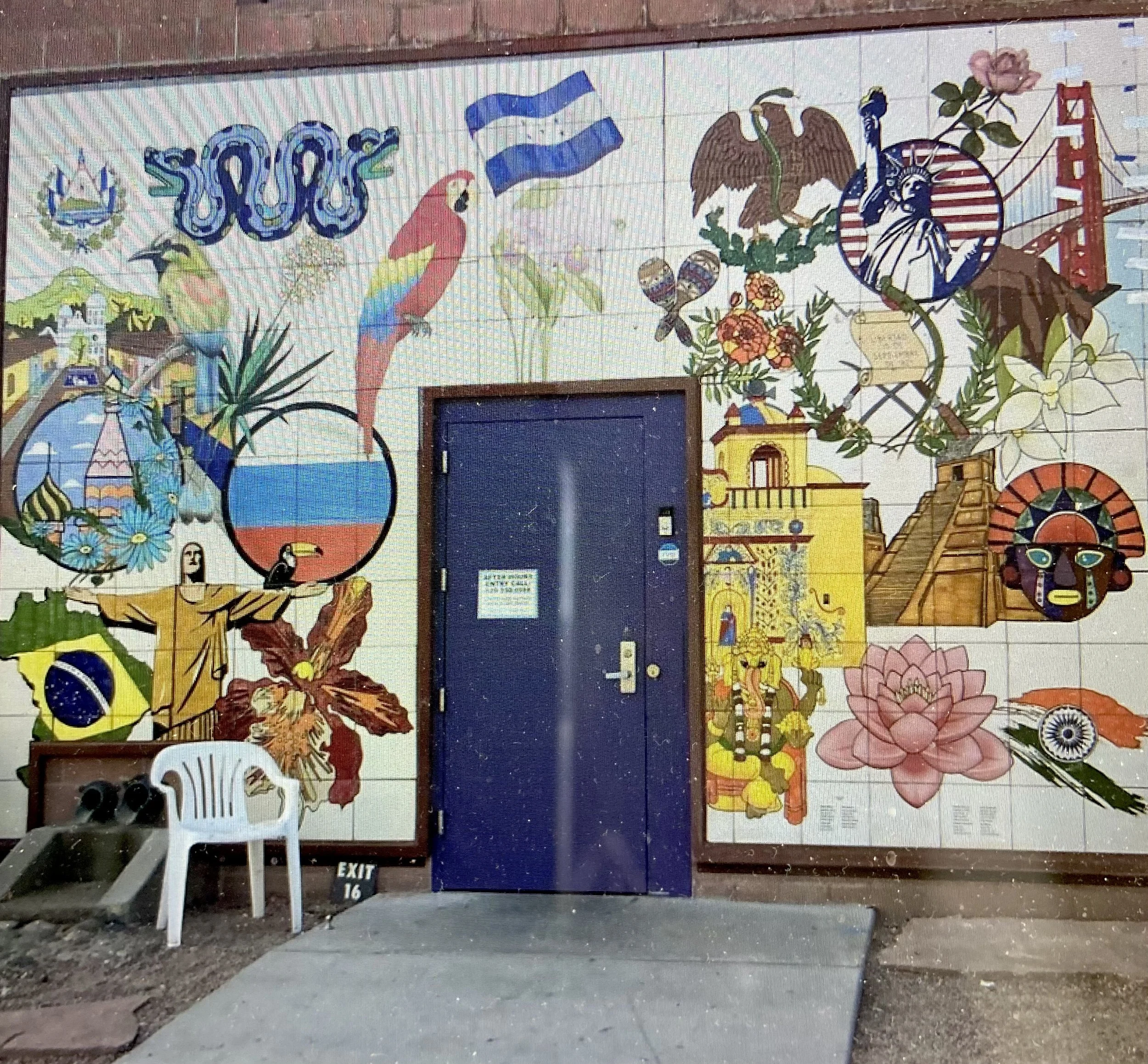 Entrance to Casa Alitas in Tucson