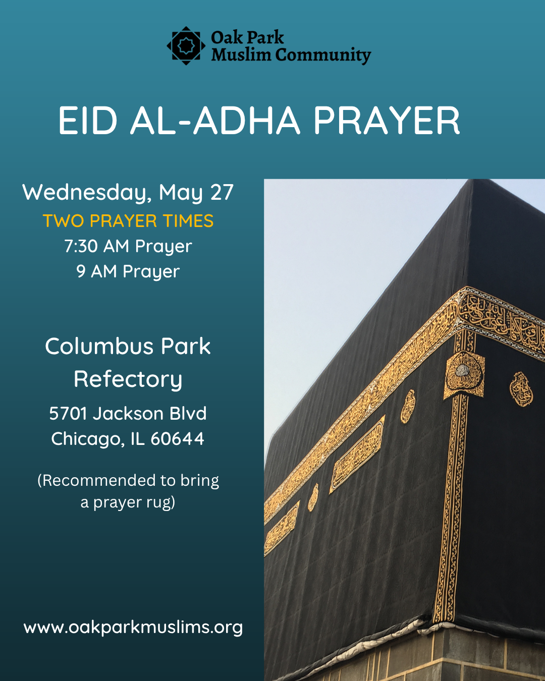 Eid al-Adha - First Eid Prayer