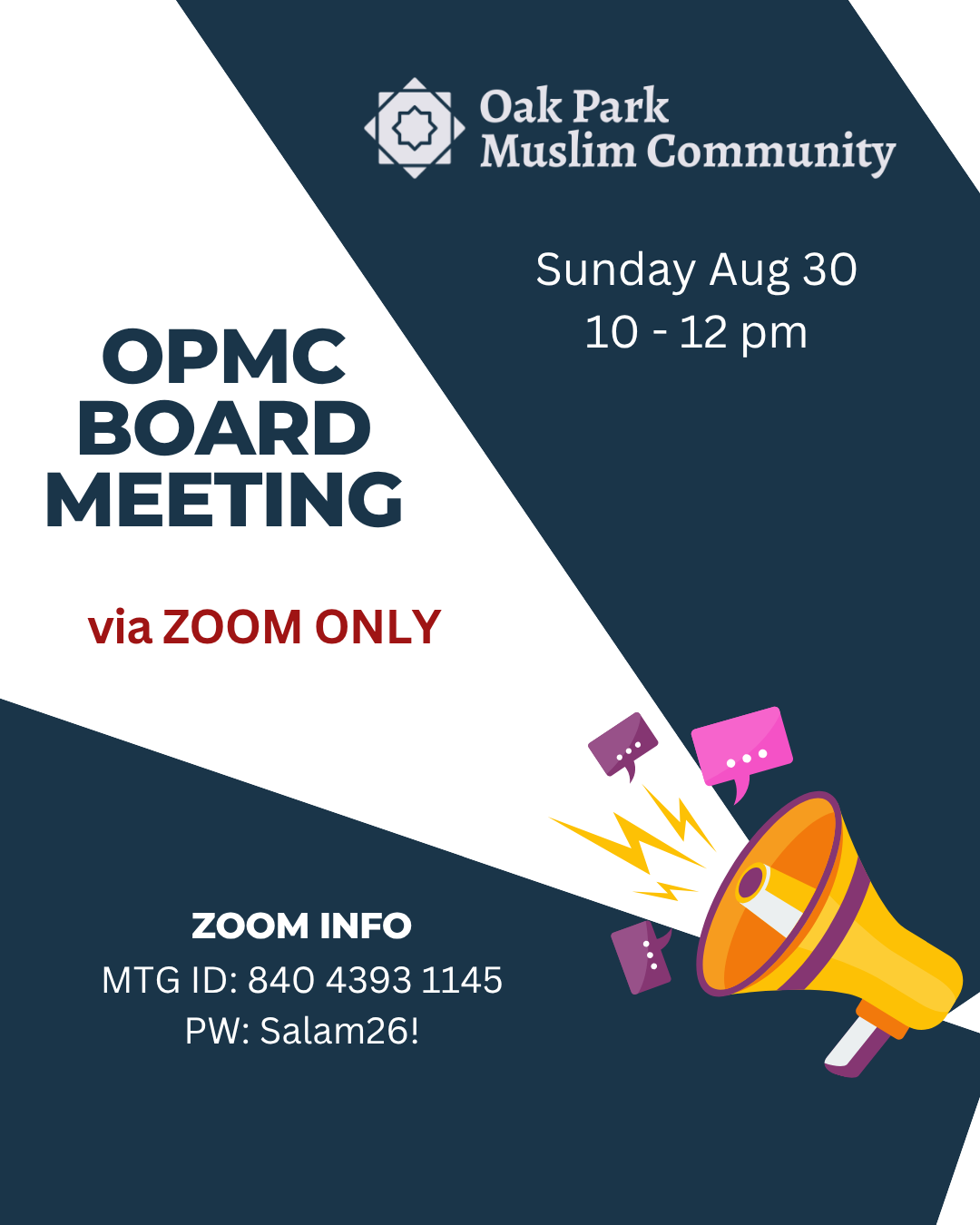 OPMC Board Meeting 