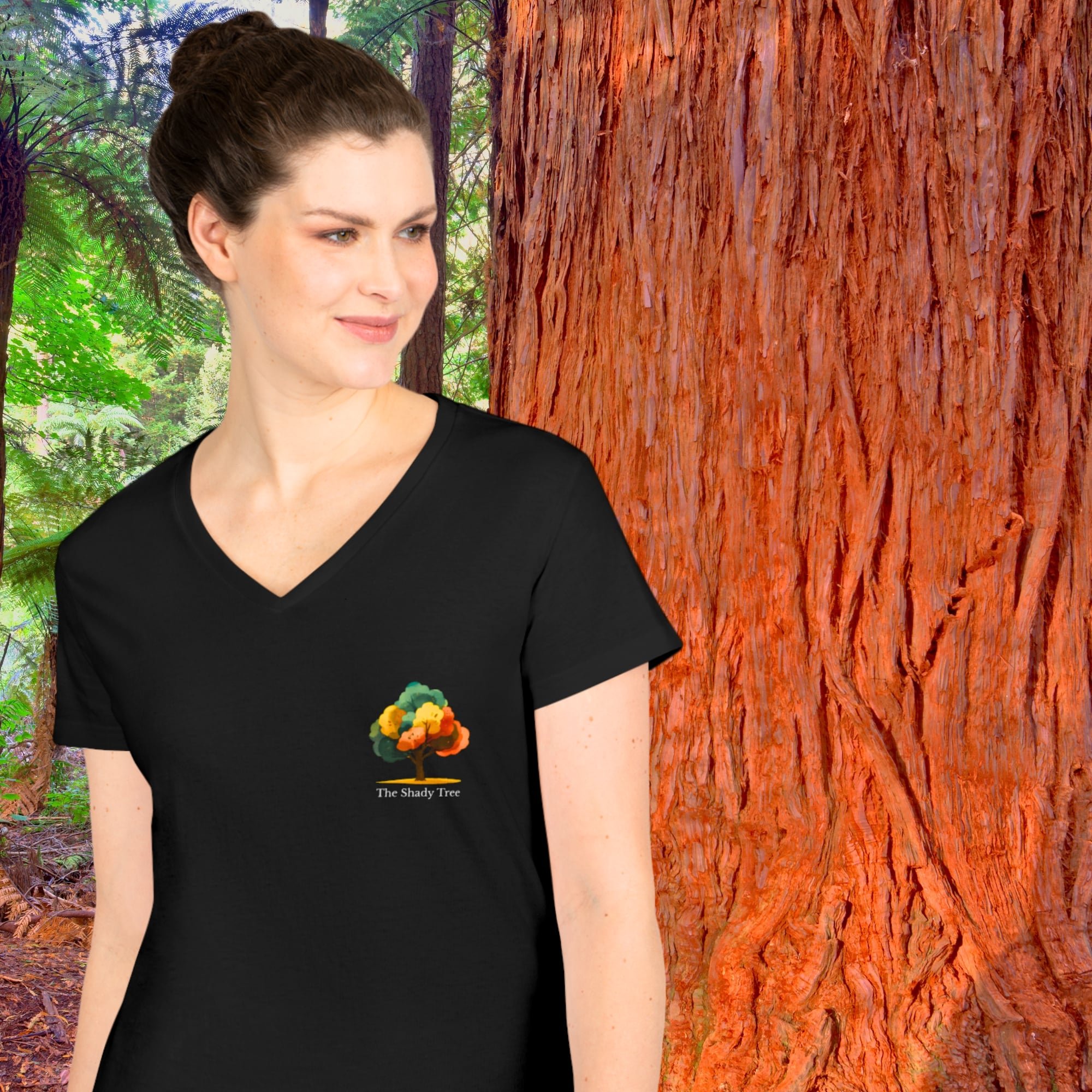 V-Neck Redwood front blk.jpg