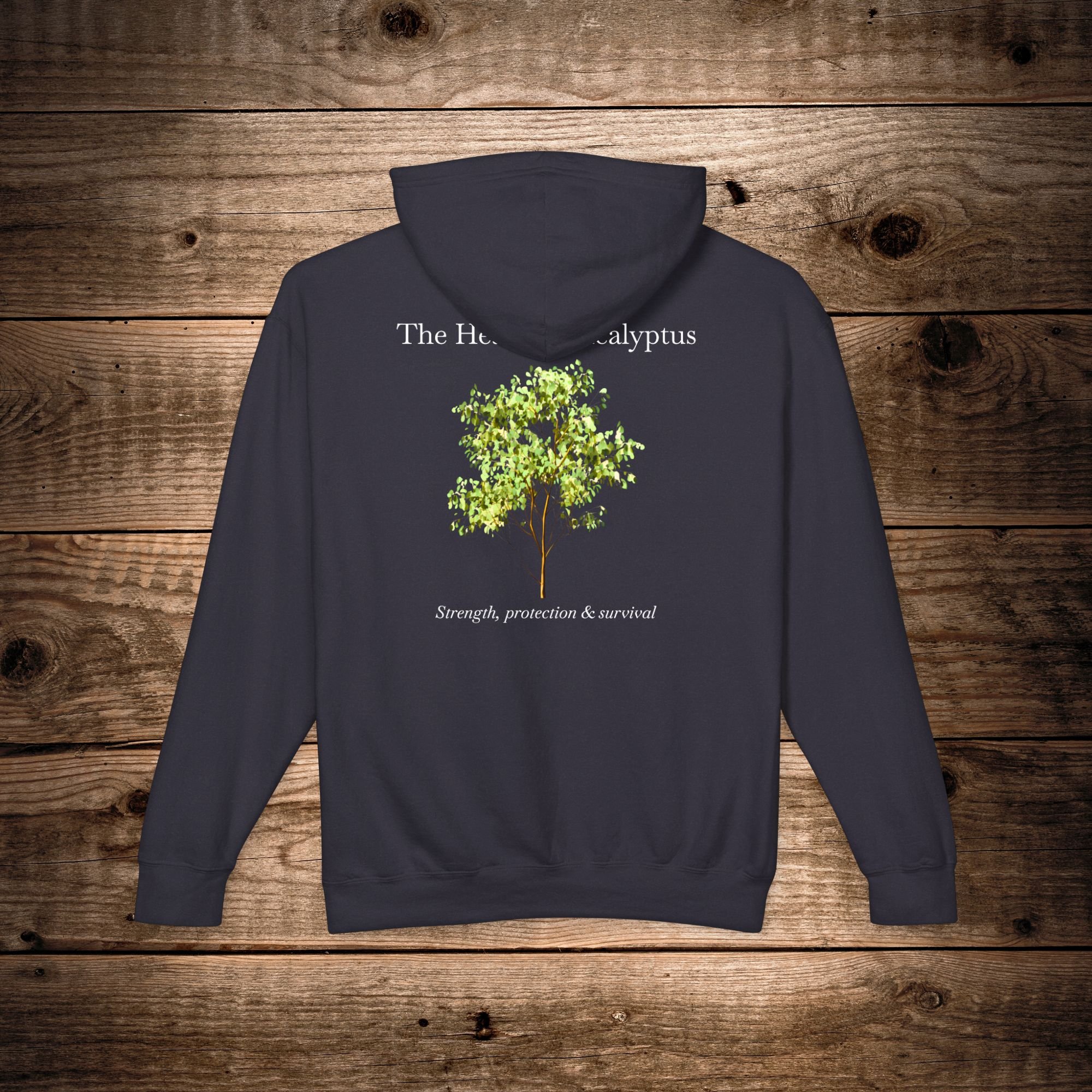 Eucalyptus blk Hoodie flat.jpg