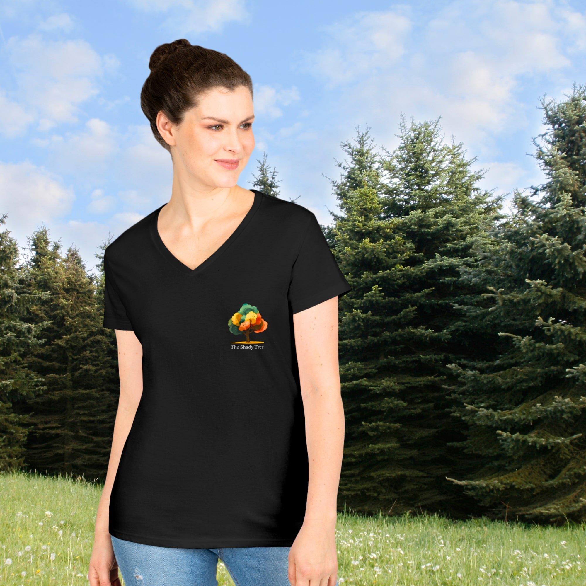V-Neck pine front blk - tree.jpg