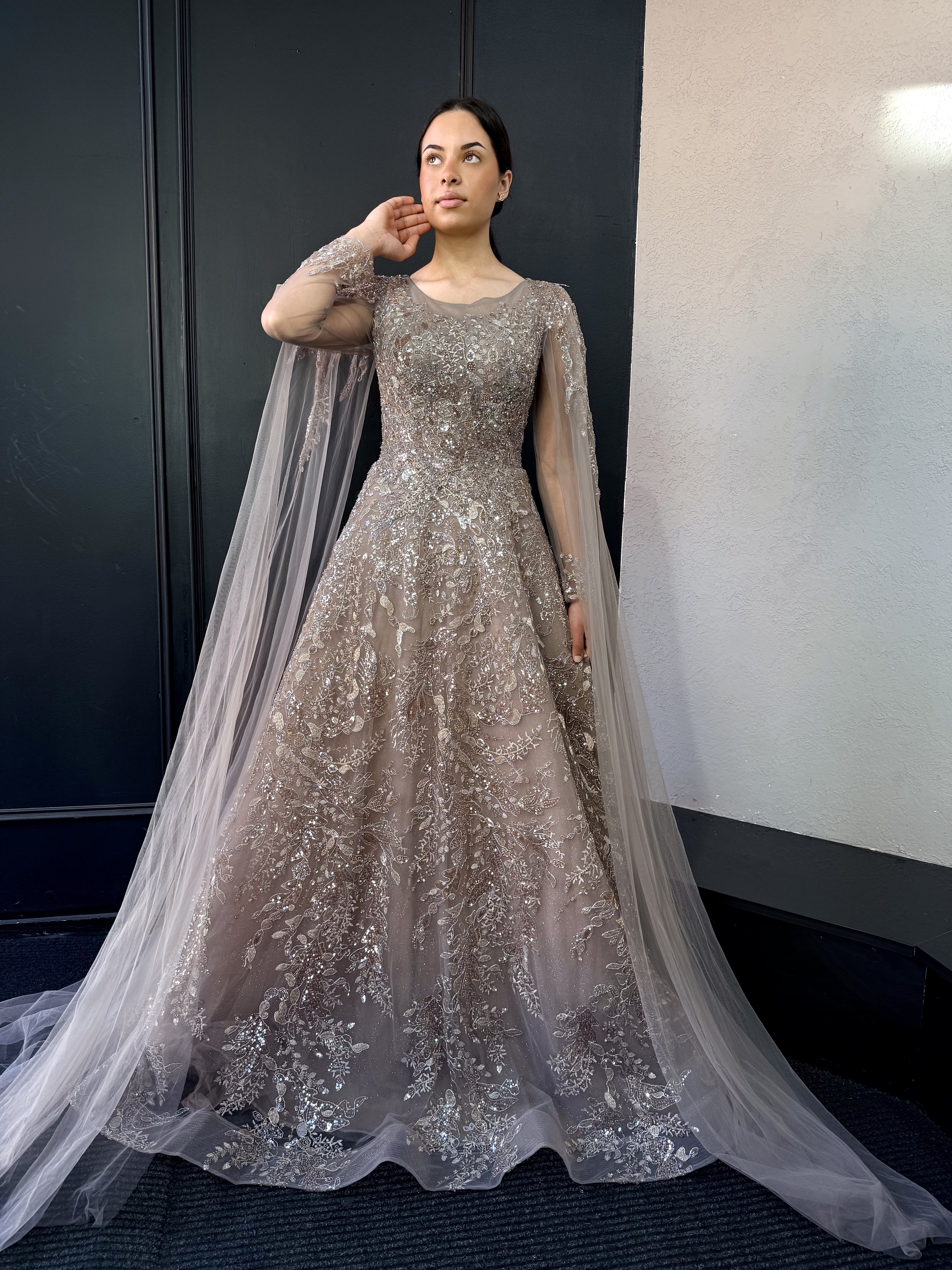 Dusty Mocha Gown