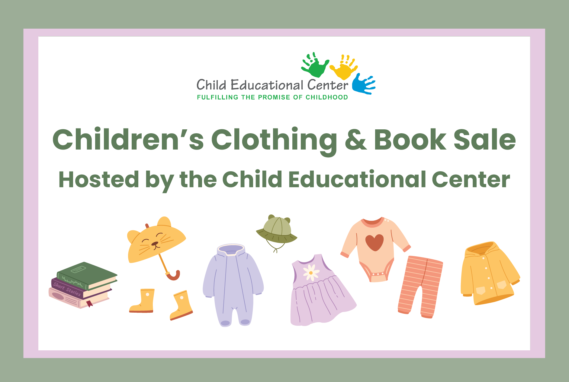 CEC Children’s Clothing &amp; Book Sale