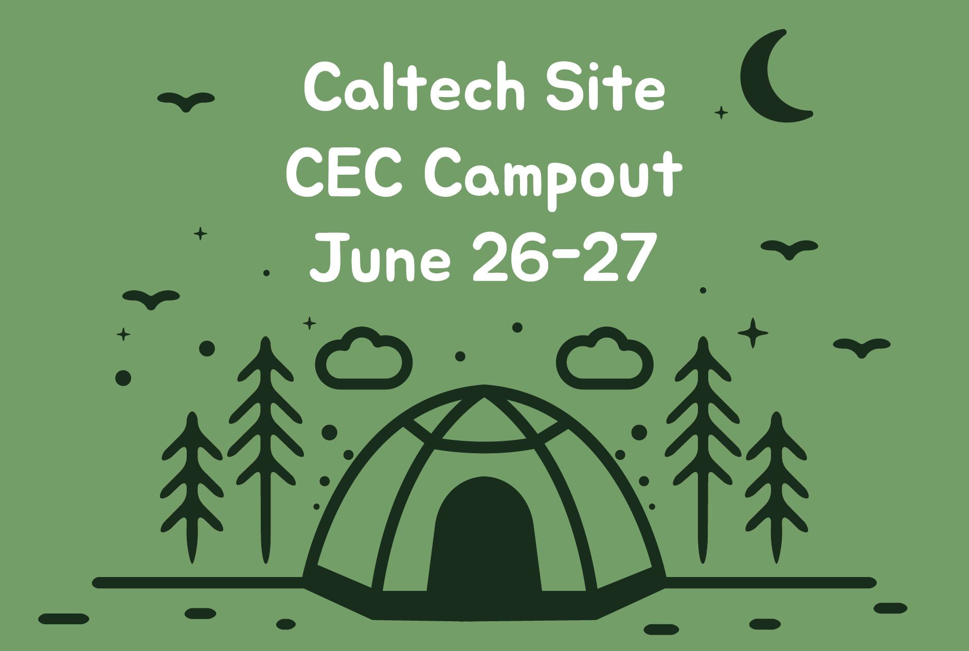 CEC Preschool Campout at Caltech