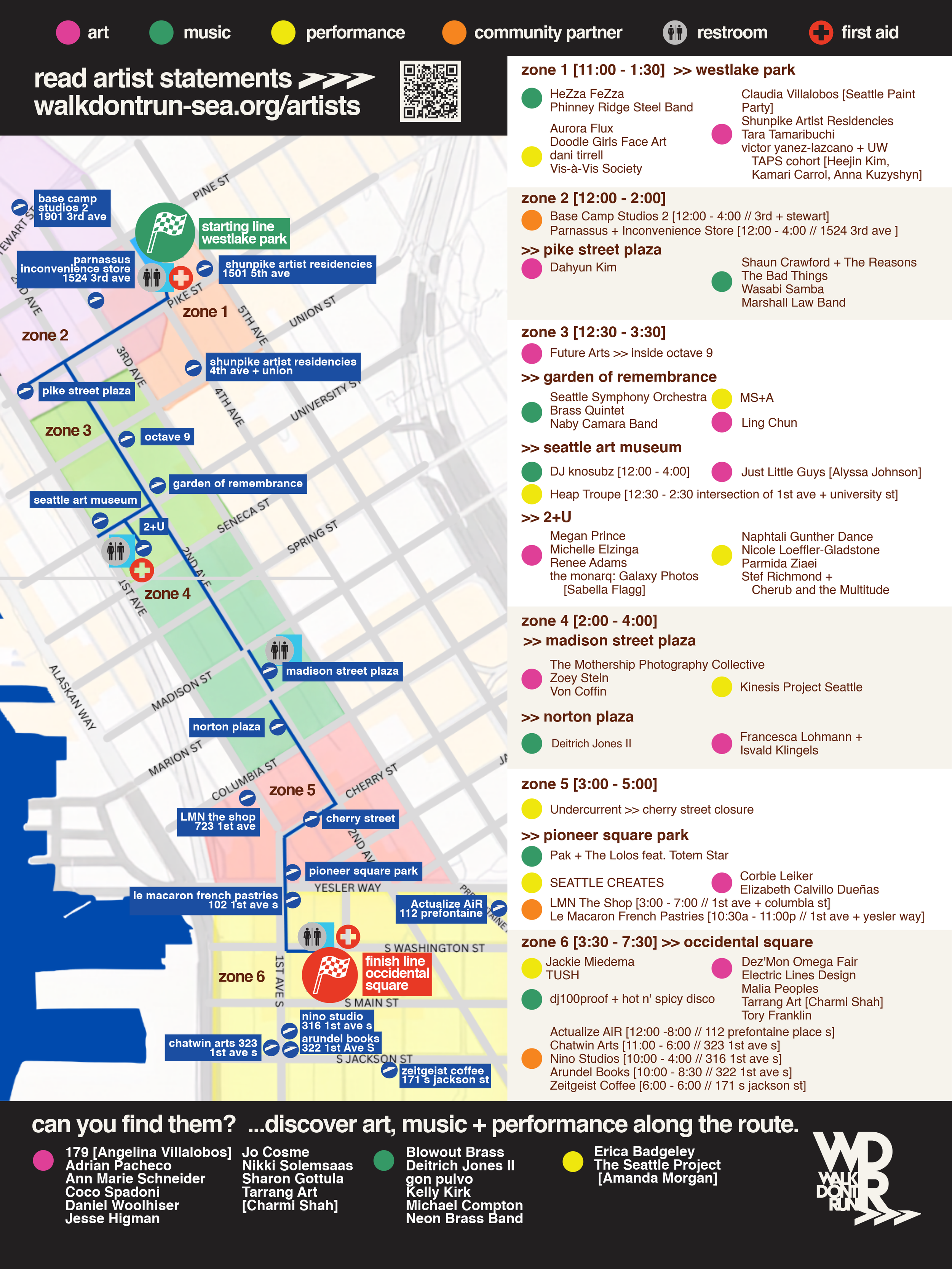 map of event route