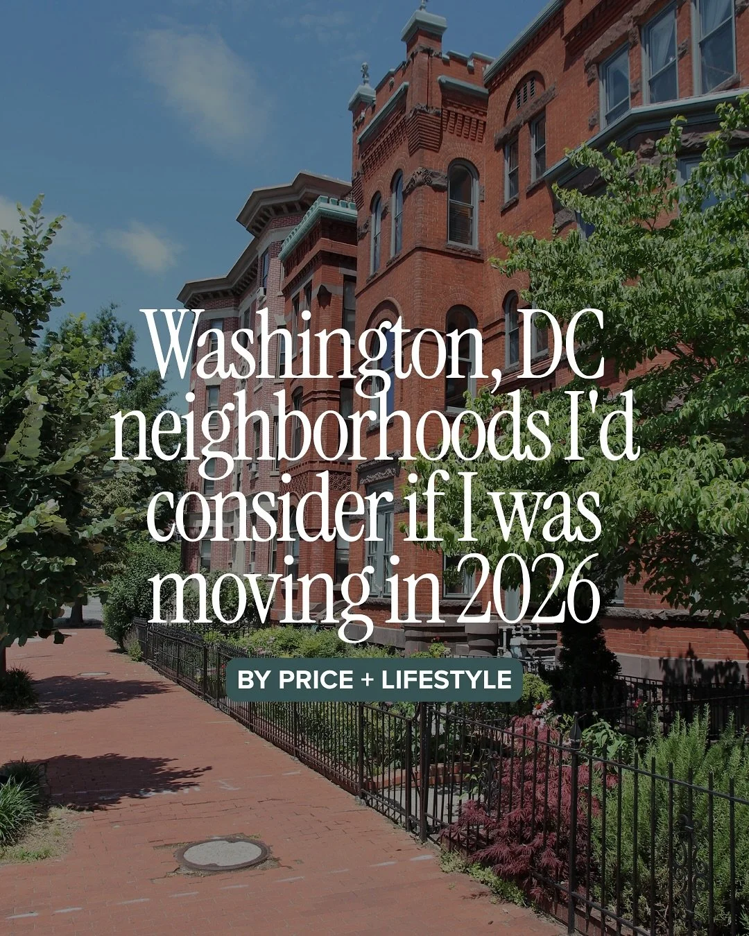 Washington, DC neighborhoods I&rsquo;d pick 👉

Comment &ldquo;MOVE&rdquo; for my Moving to Washington DC Guide where I share all of my tips for moving and my top neighborhood recommendations! 

- Hannah Powell, your Washington, DC metro area realtor