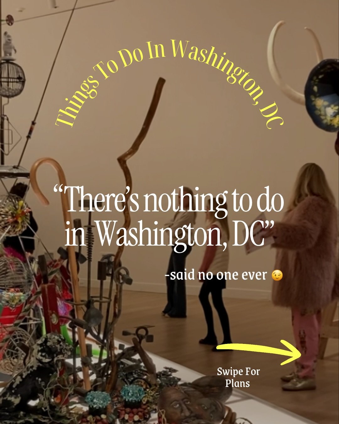 Comment GUIDE and I&rsquo;ll send you my free Washington, DC local guide.

&ldquo;There&rsquo;s nothing to do in Washington, DC&rdquo; is something I will never understand.

There are so many incredible things to do in Washington, DC and across DC pr