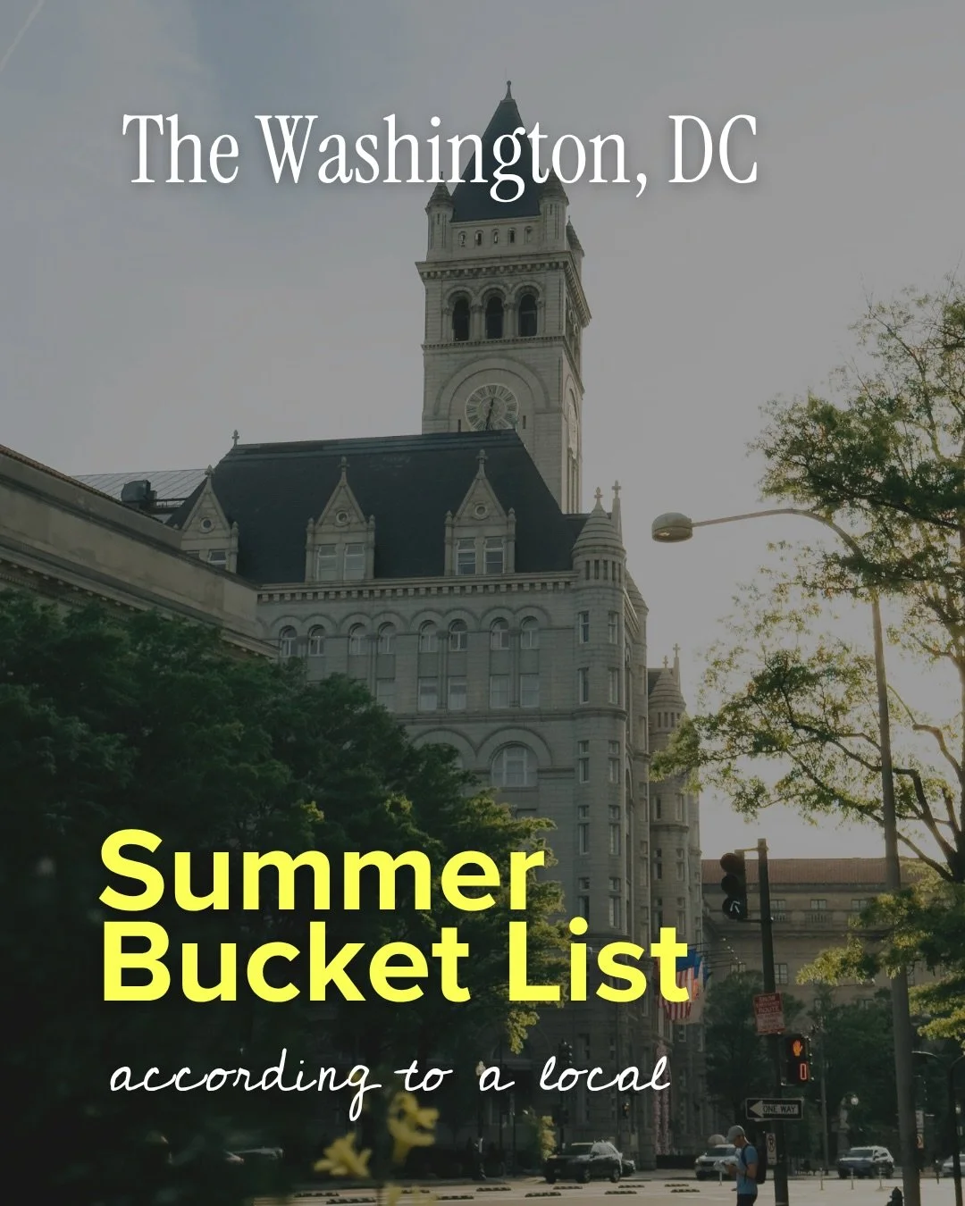Comment SUMMER and I&rsquo;ll send you the complete Washington, DC Summer guide

What would you add to this list? 

and if you&rsquo;re thinking about moving to DC, relocating from New York City, or comparing neighborhoods based on lifestyle and dail