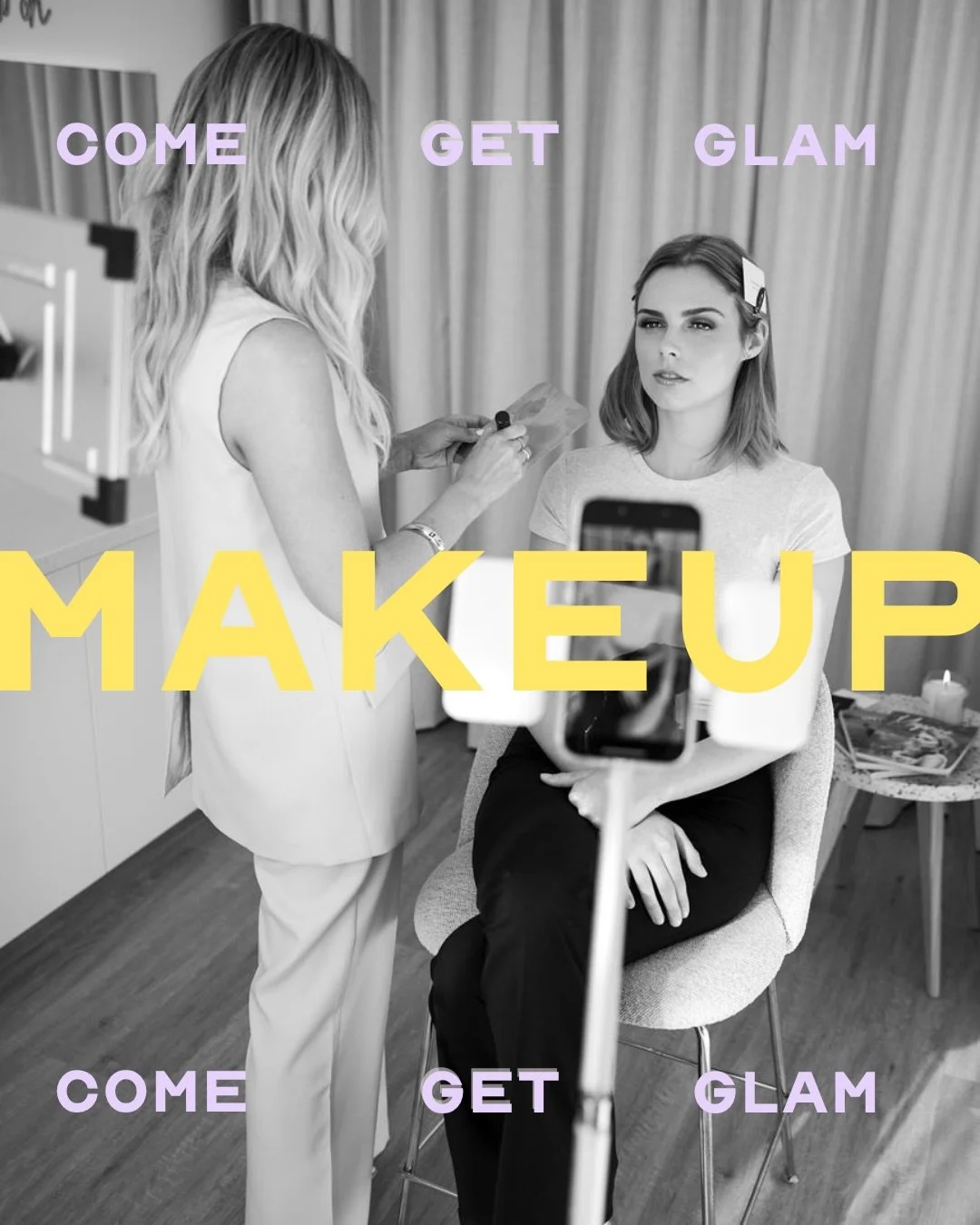 Come get glam ✨

18 years as a Makeup Artist and I&rsquo;m still not going anywhere.

Yes, I&rsquo;ve expanded into The Curated Planner and branded.
But makeup? She&rsquo;s still my first love.

Bookings are more intentional these days&hellip; but th