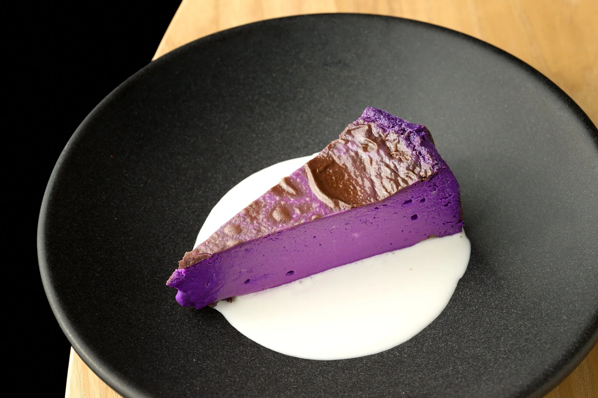  Ube Basque Cheesecake Photo—Joseph Weaver 