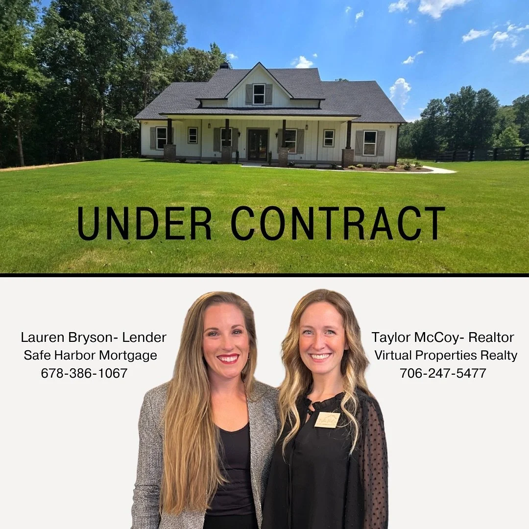 UNDER CONTRACT ✨ 10 private acres + New Construction Forever Home 

Just a few weeks after partnering with this sweet couple relocating to Georgia for work, they are under contract on the perfect property. 

This is what &ldquo;meant to be&rdquo; loo