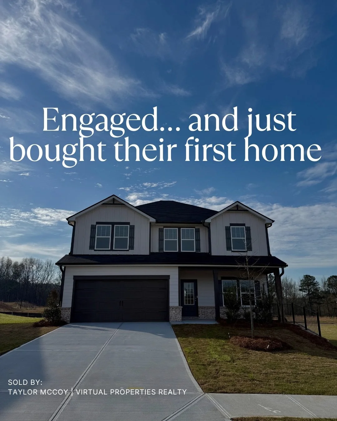 Closed in ONE WEEK.

So excited for this sweet couple and their next chapter!! 

If buying is on your mind this year, let&rsquo;s make a plan. 706-247-5477