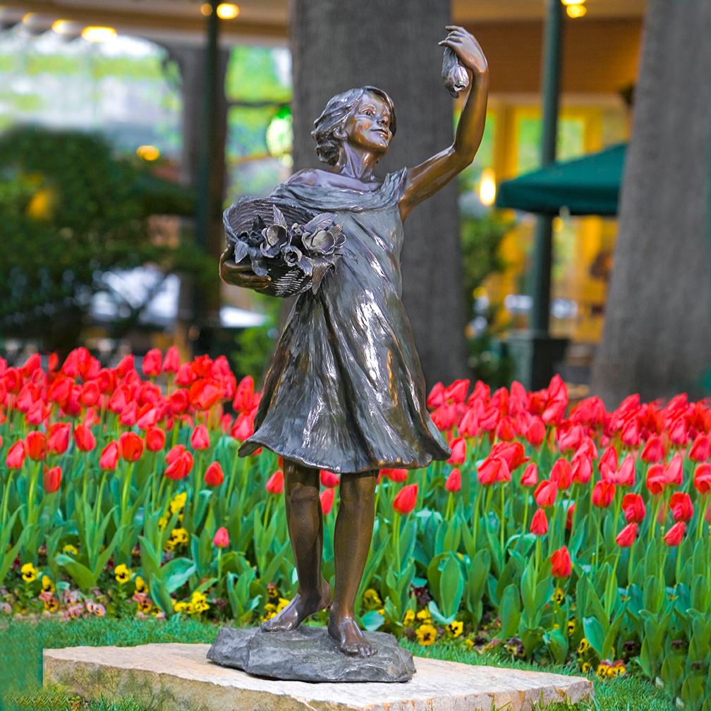 Beautiful Bounty - AVAILABLE, lifesize - 64H x 29W x 24D - $38,000