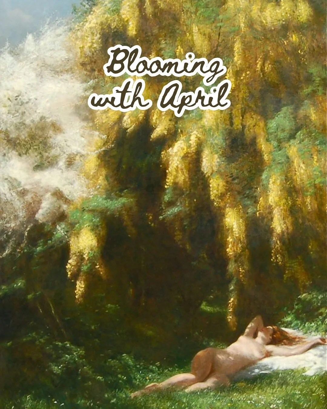 April musings 🌷🕊️