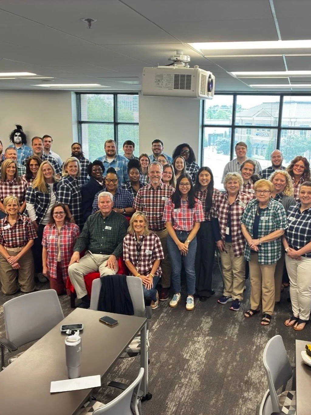 Retirement done the Bob Cunningham way.

We celebrated our former managing partner and founding force of GranthamPoole with a luncheon full of laughs, plaid, and plenty of callbacks. Over the years, Bob has been an exceptional sport- rocking everythi