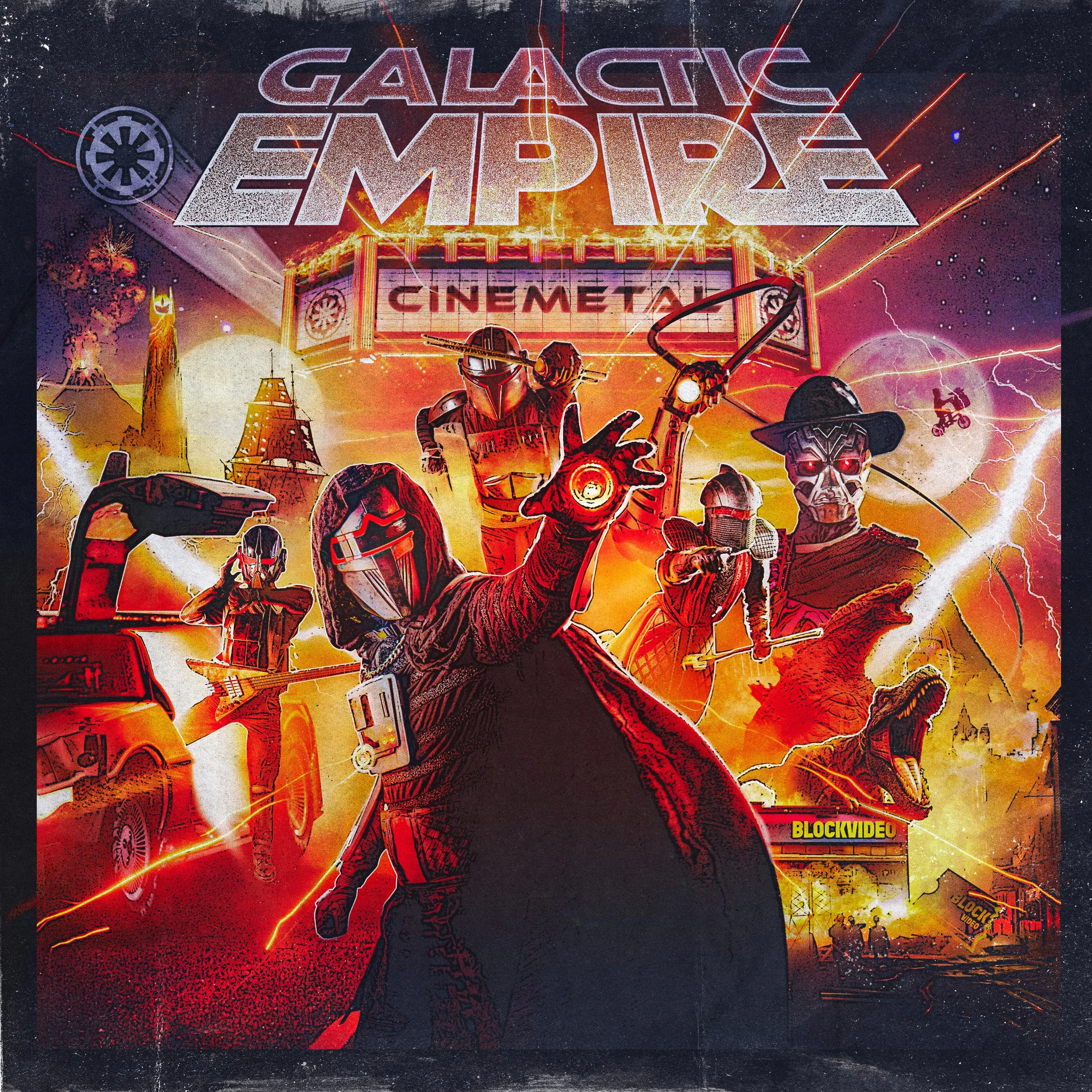 Cosmic pirates and illustrious drumming, Galactic Empire has released a new cover