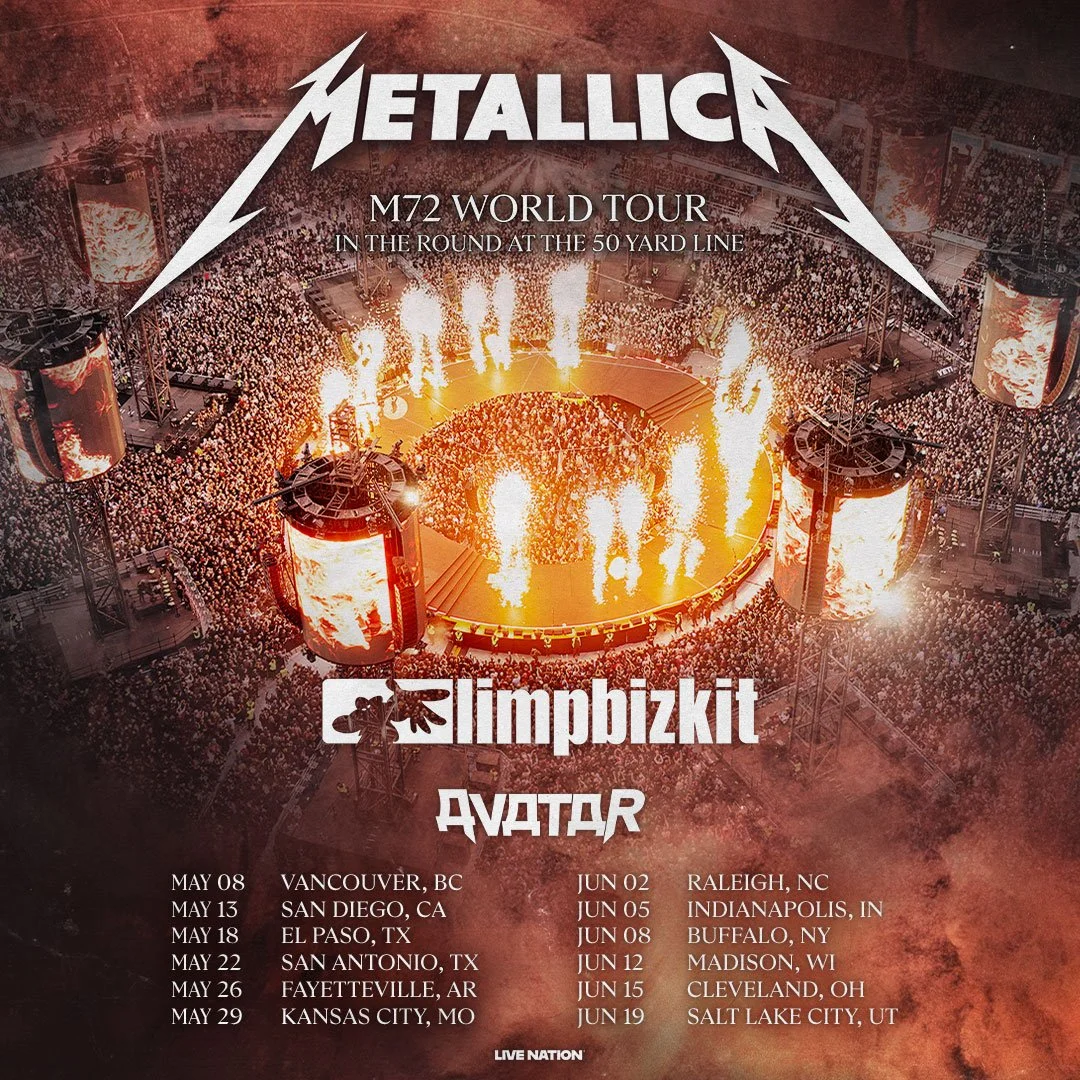 Metallica Announce 2027 North American Shows