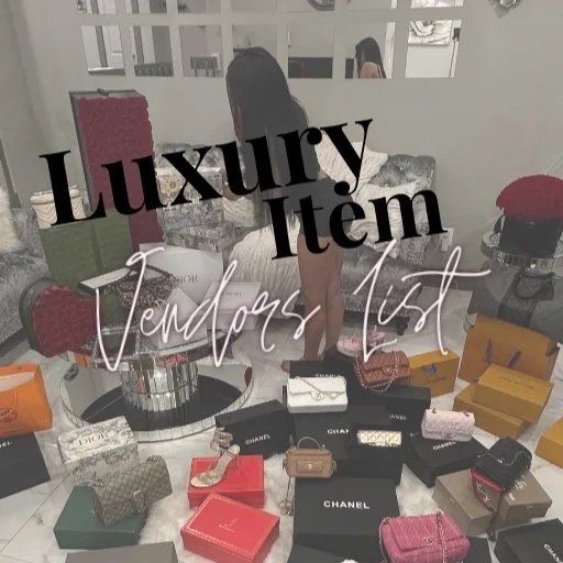 Luxury Item Vendor + Reselling manual