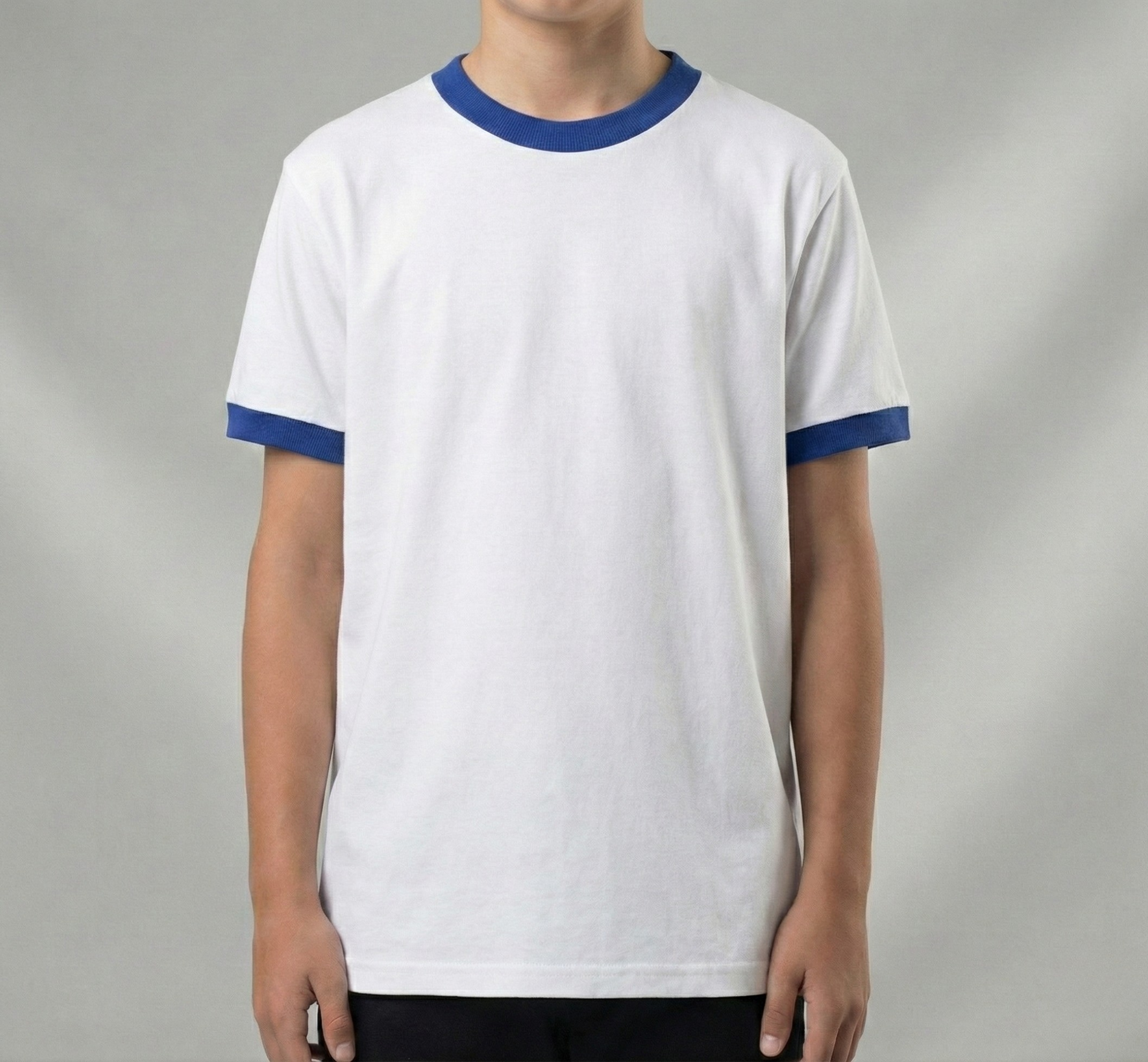 Playera Cardigan Azul